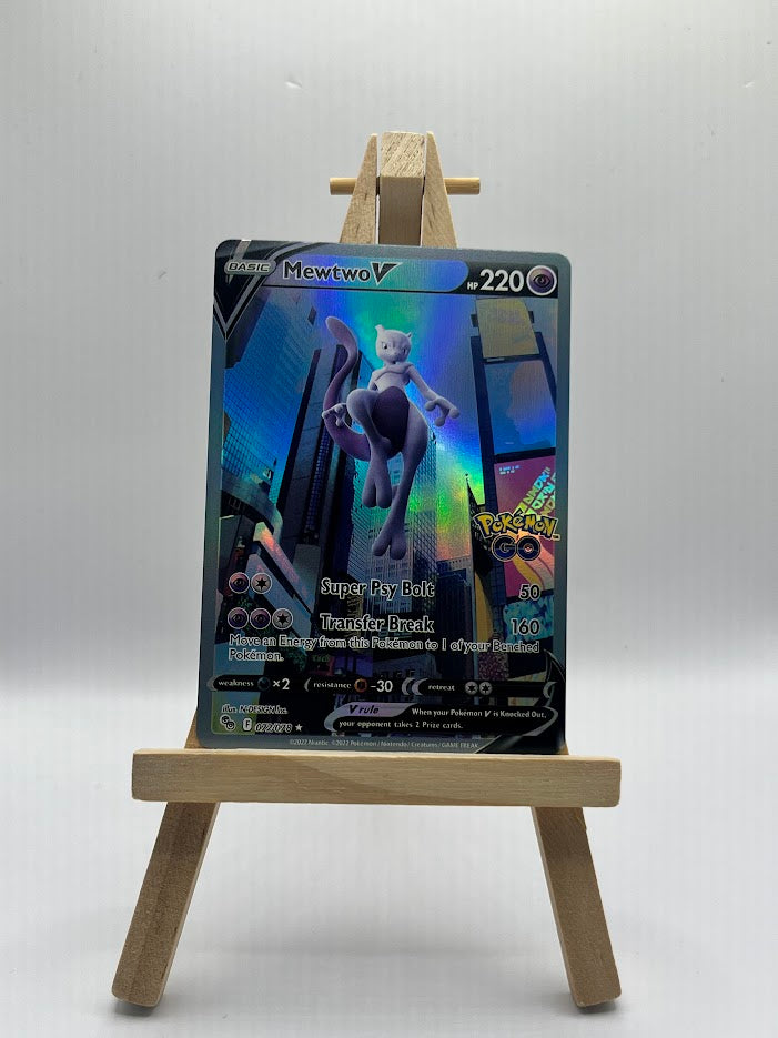 Mewtwo V (Alternate Full Art) - Pokemon GO (PGO)