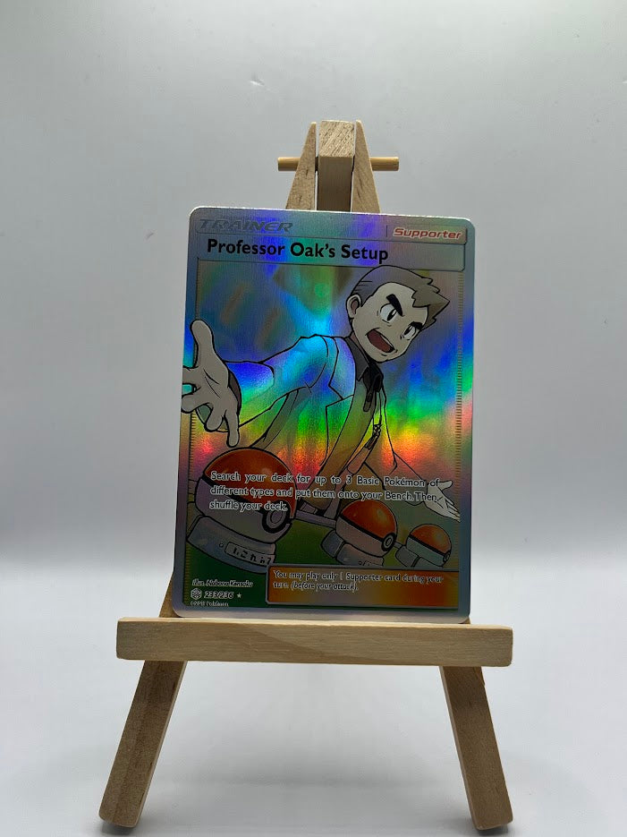 Professor Oak's Setup (Full Art) - SM - Cosmic Eclipse (SM12)