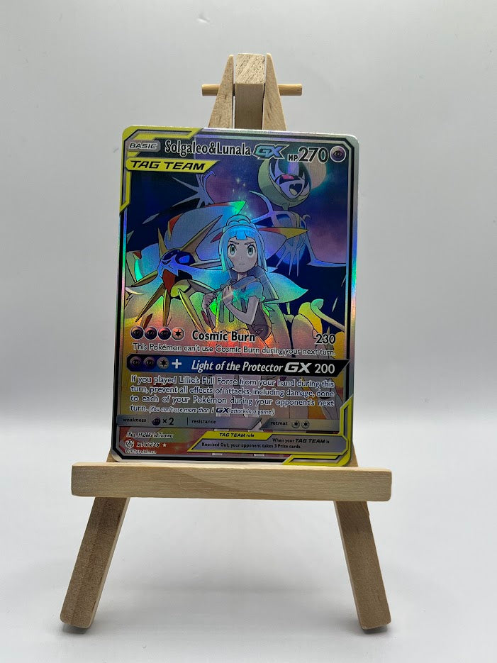 Solgaleo & Lunala GX (Full Art) - SM - Cosmic Eclipse (SM12) Solgaleo & Lunala GX (Full Art) - SM - Cosmic Eclipse (SM12)