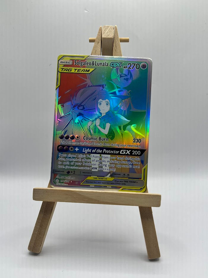 Solgaleo & Lunala GX (Secret) - SM - Cosmic Eclipse (SM12) Solgaleo & Lunala GX (Secret) - SM - Cosmic Eclipse (SM12)