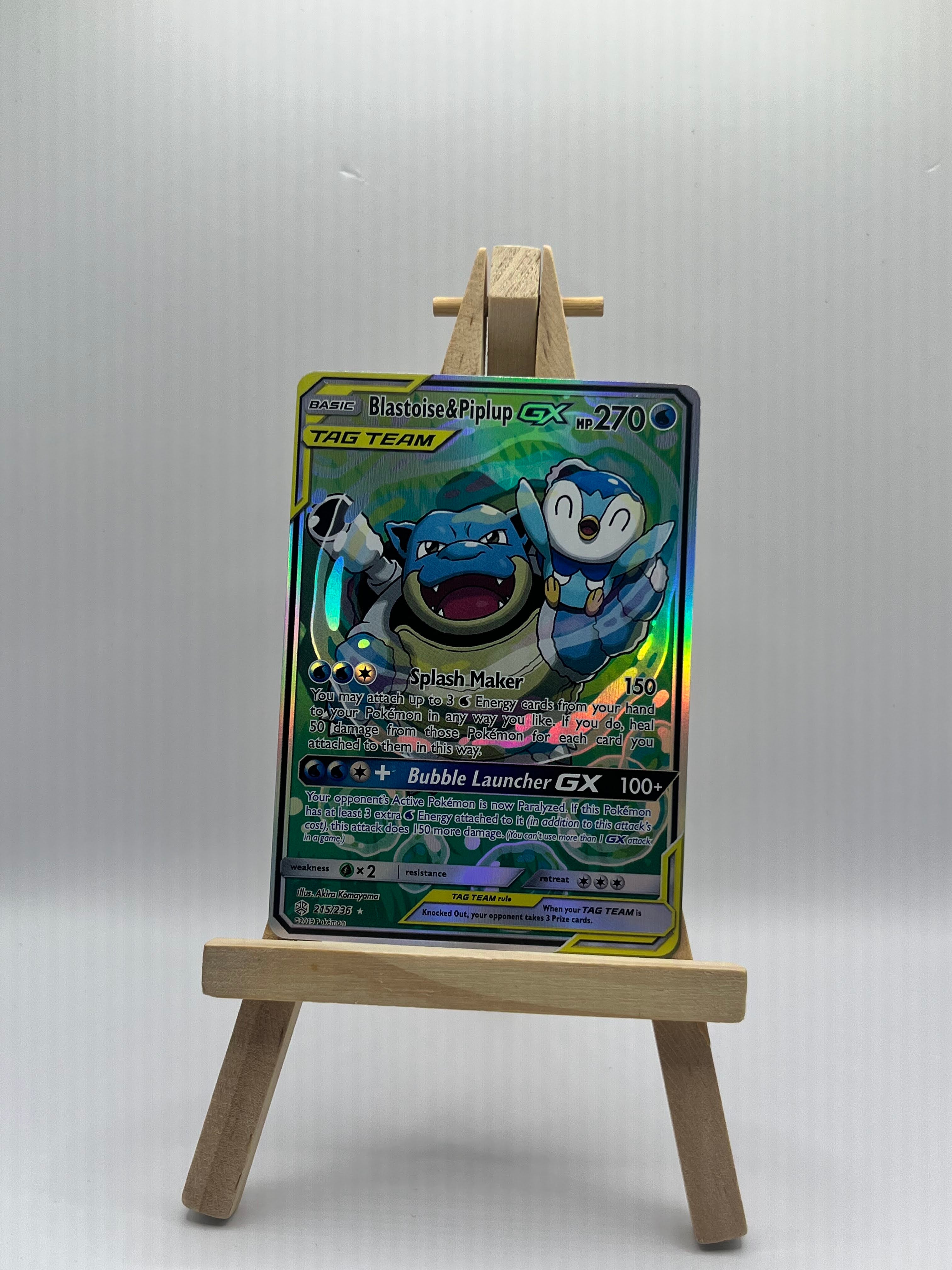 Blastoise & Piplup-6X + Cosmic Eclipse (CEC) #215