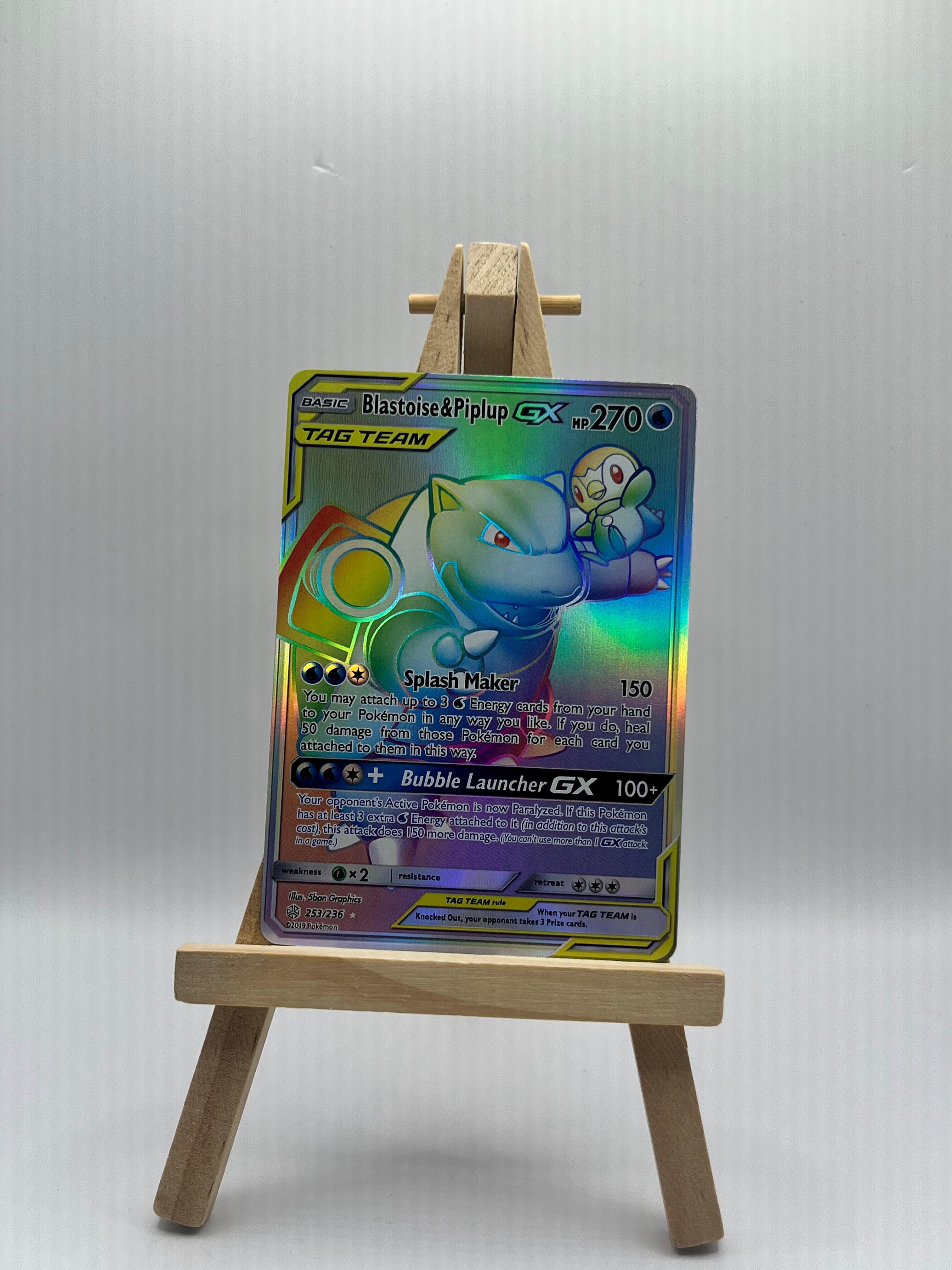 Blastoise & Piplup-6X + Cosmic Eclipse (CEC) #253