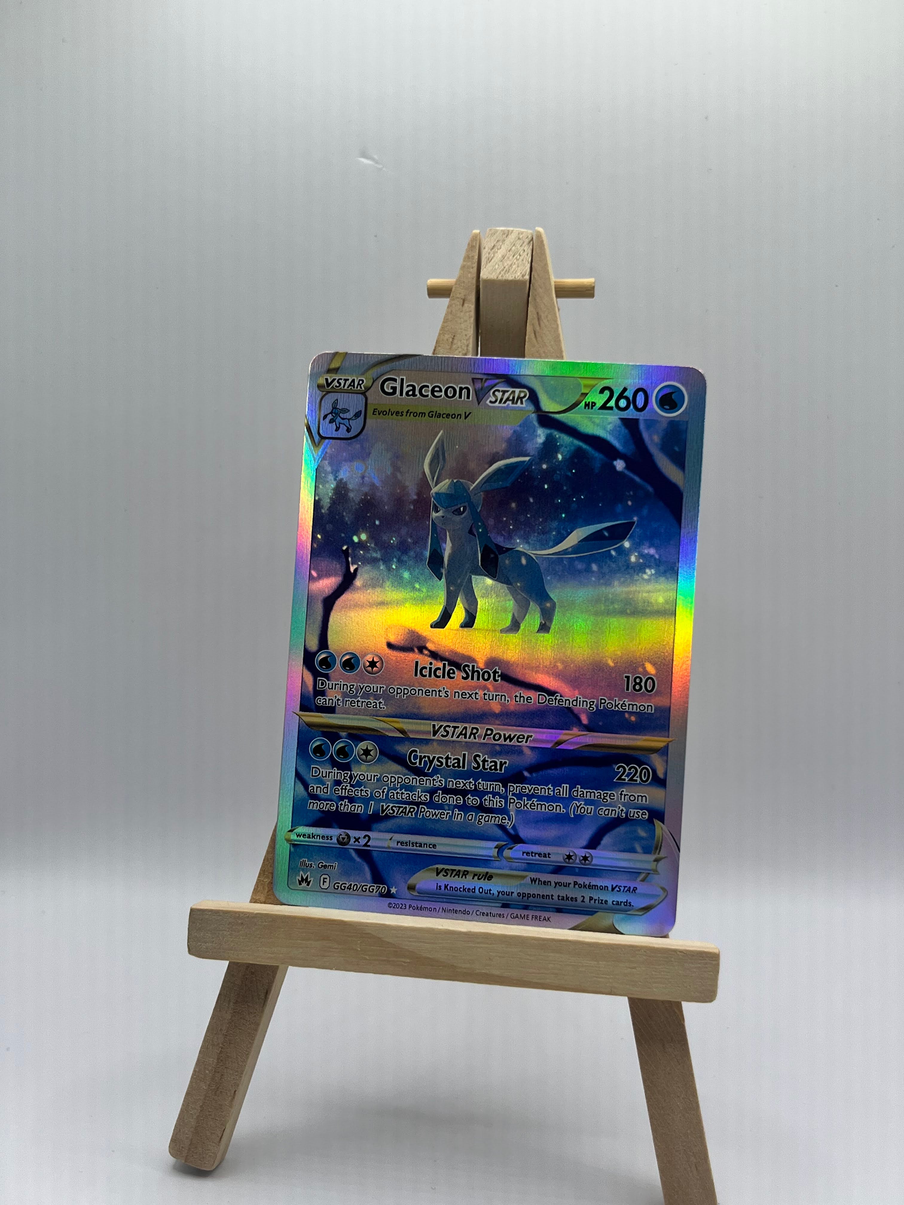 Glaceon VSTAR - Crown Zenith (CRZ) #GG40