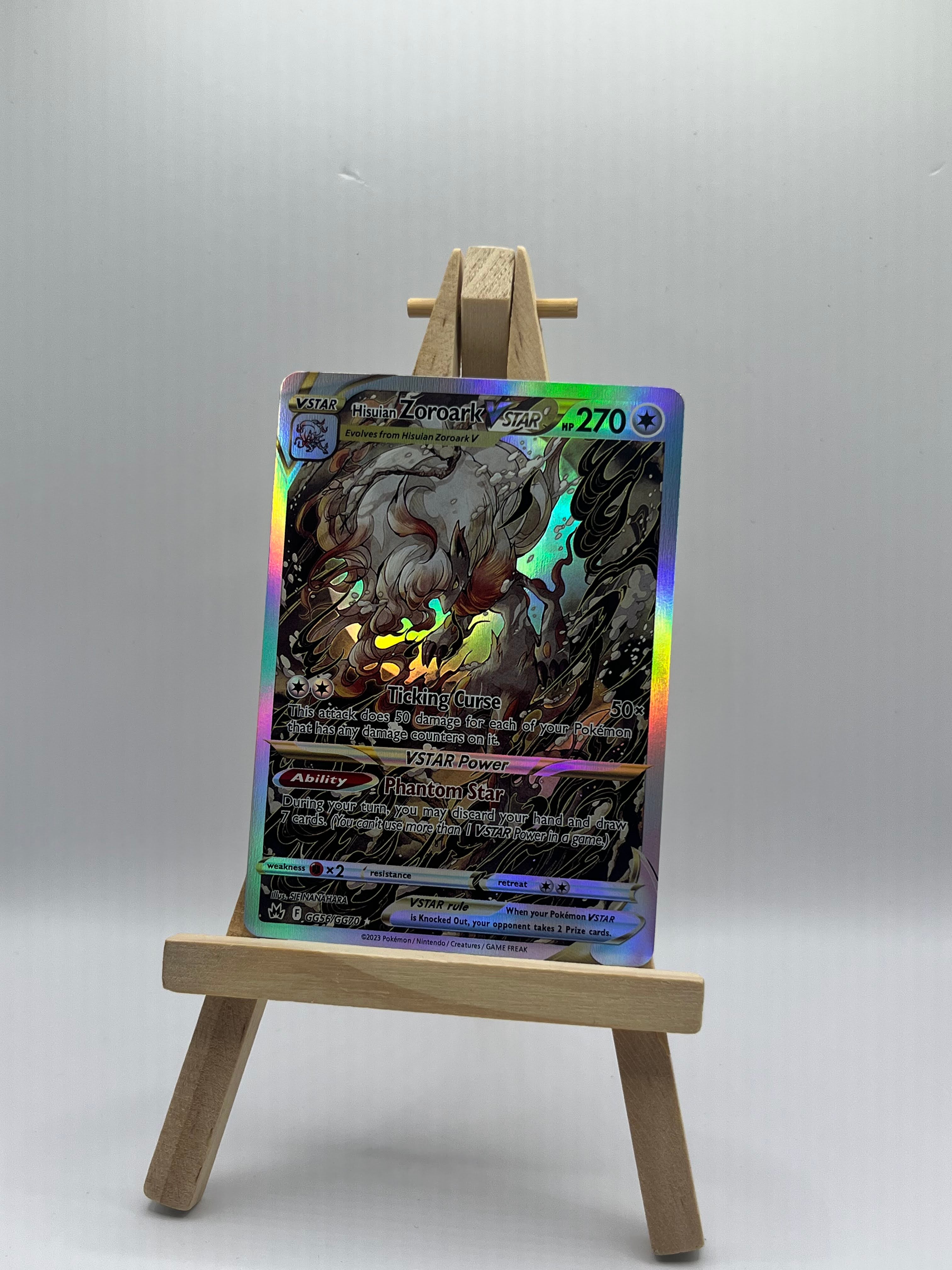Hisuian Zoroark VSTAR - Crown Zenith (CRZ) #GGS6