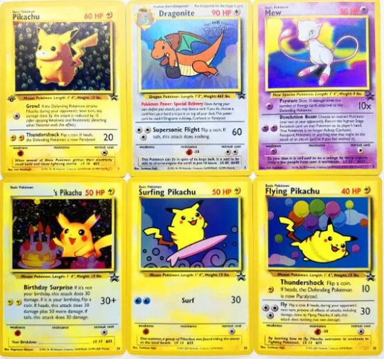 Wizards of the Coast - Custom Black Star Promos - FULL 53 Collection Cards