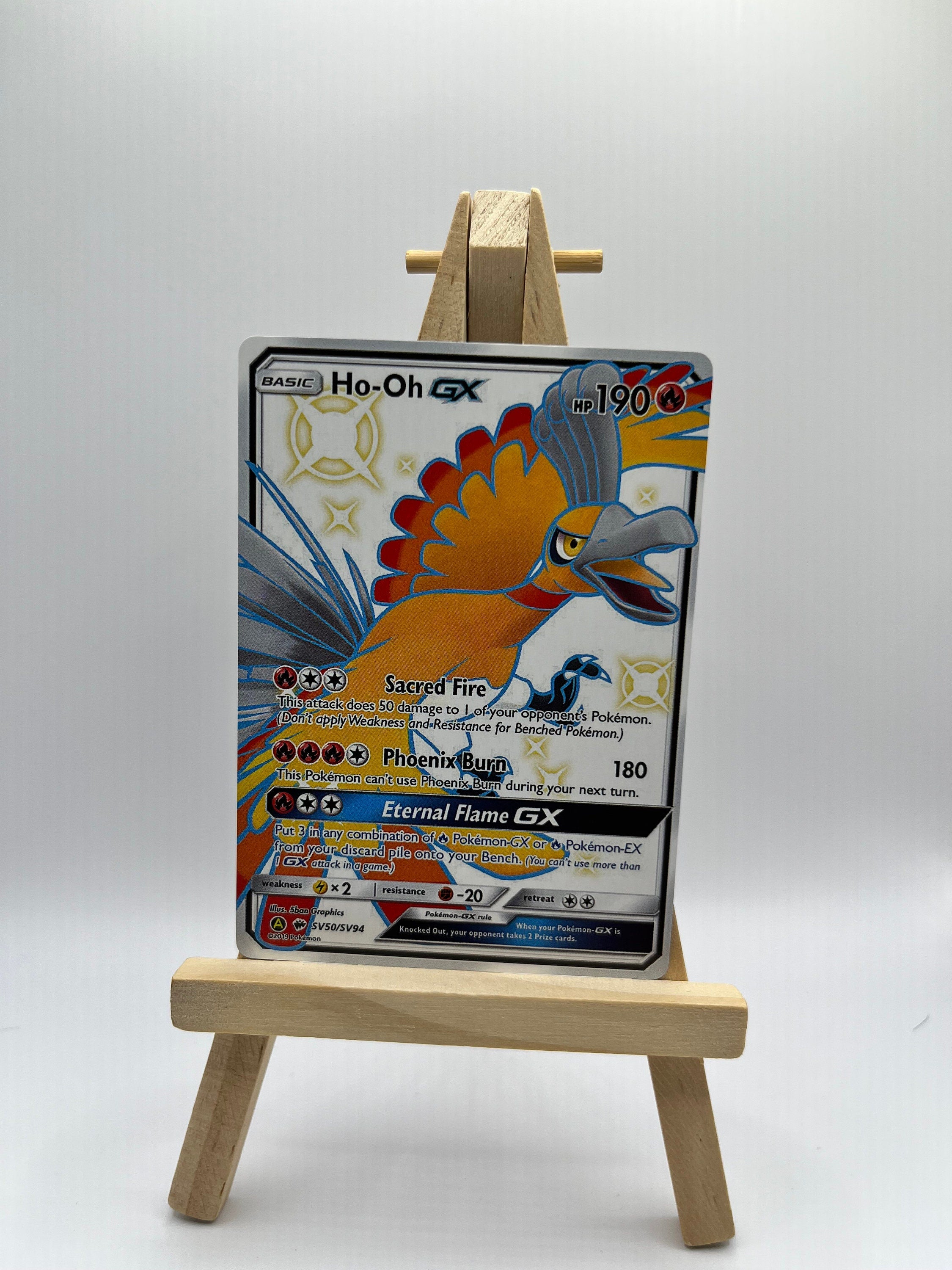 Ho-Oh GX - Hidden Fates Shiny Vault (HIF:SV)
