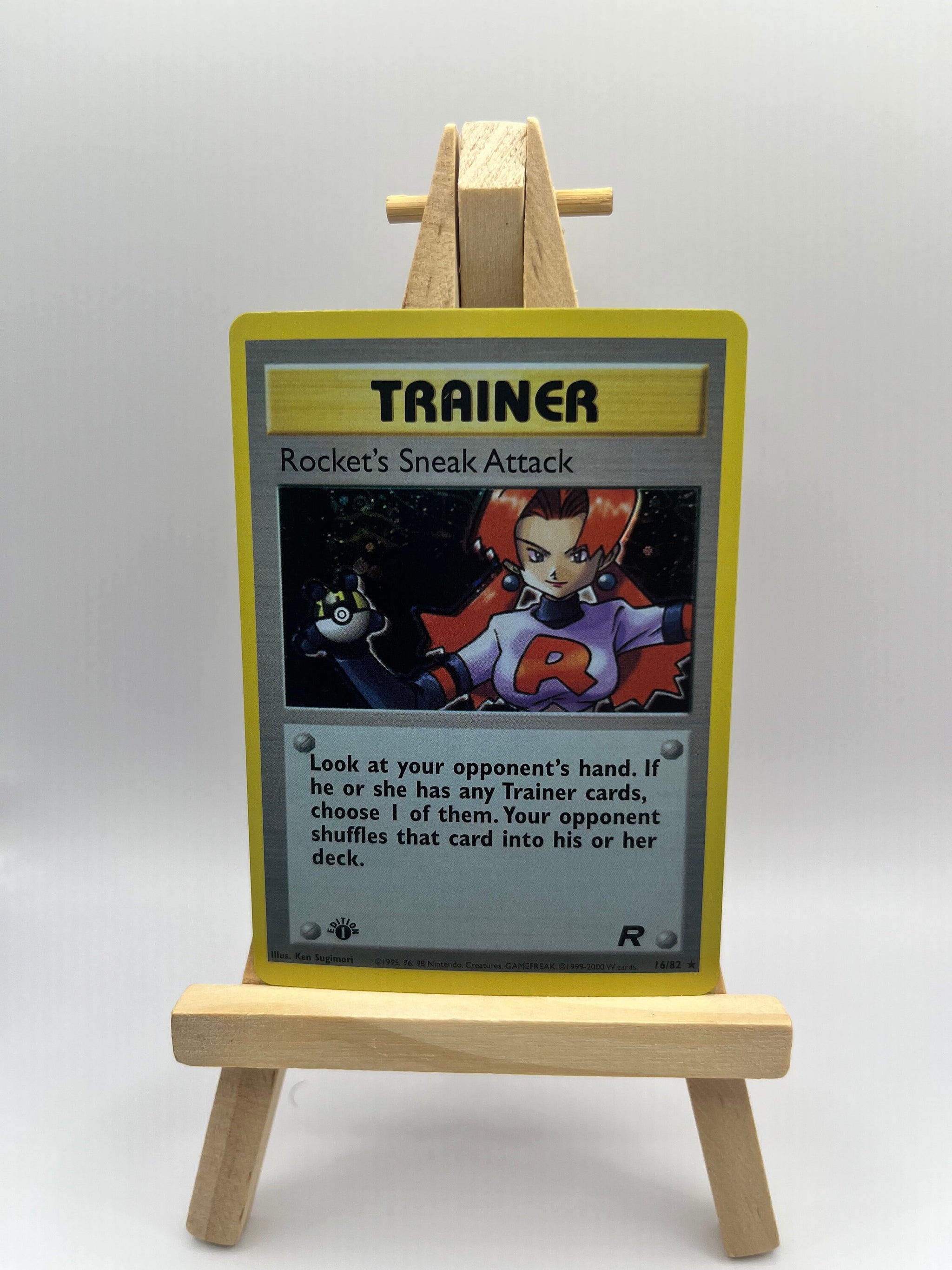 rare cards surging sparks Pokemon Team Rocket (1st Edition) Sleep! (Rocket's Secret Machine) #79 –  Rotterdam Comics main image 1