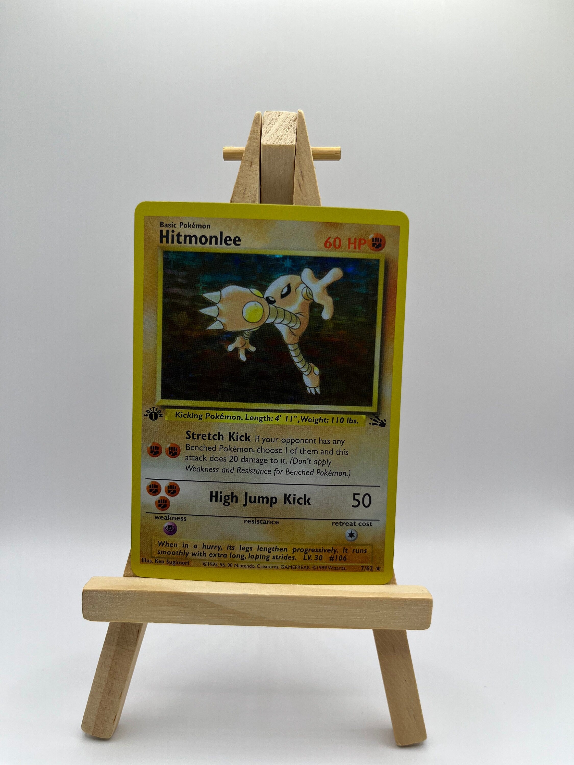Hitmonlee (7) - Fossil (FO)