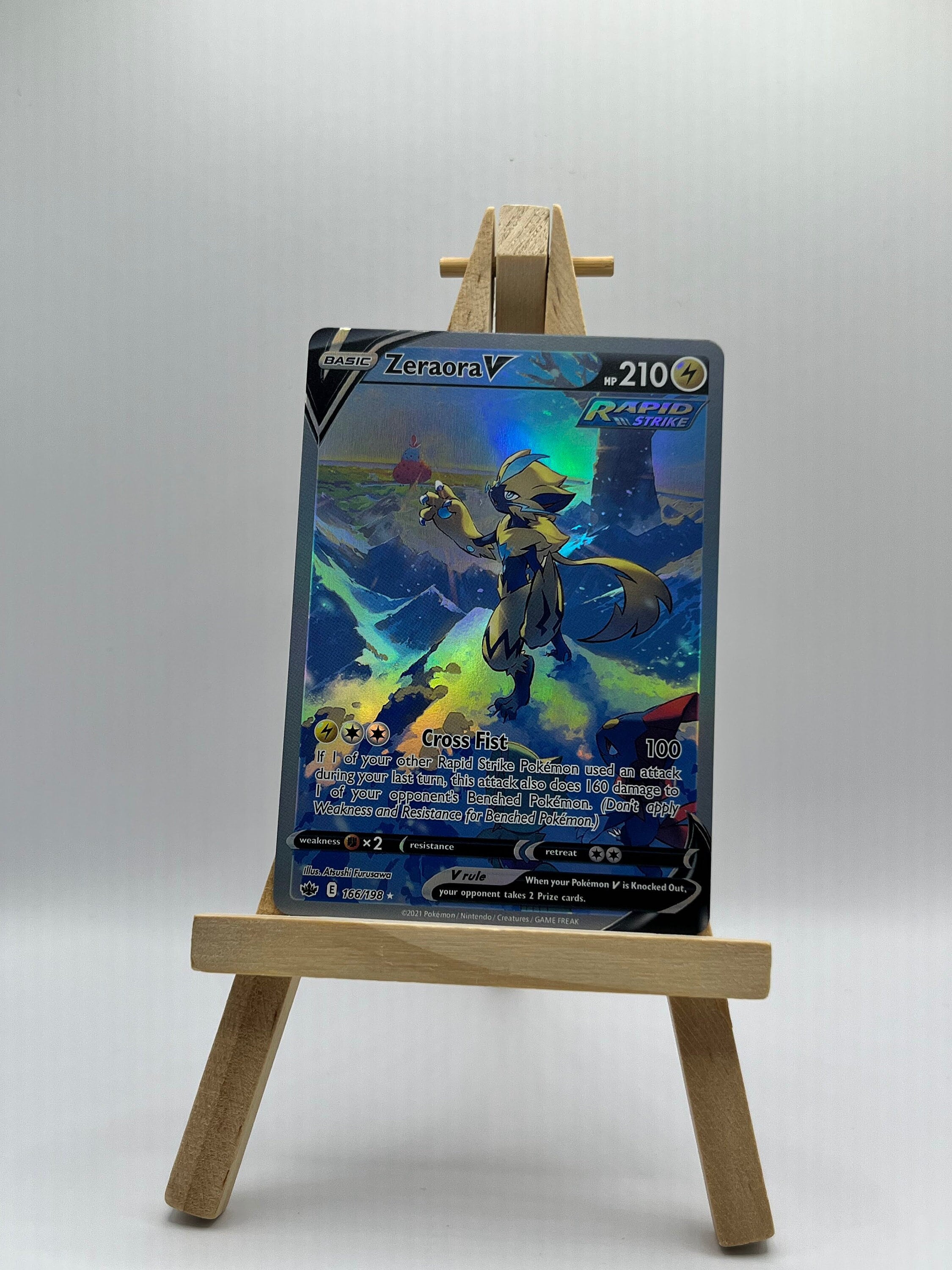 Zeraora V (Alternate Full Art) - SWSH06: Chilling Reign (SWSH06)