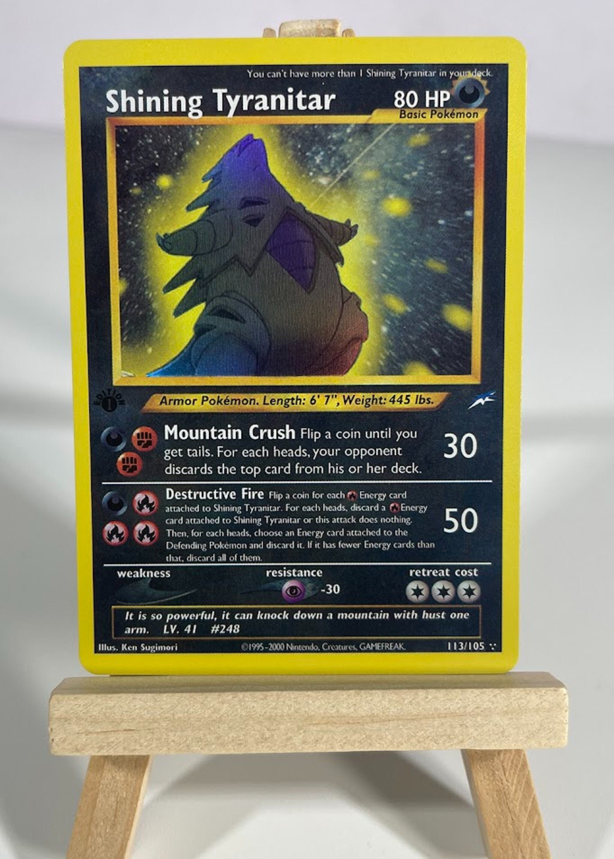 Shining Tyranitar - Neo Destiny (N4) Shining Tyranitar - Neo Destiny (N4)