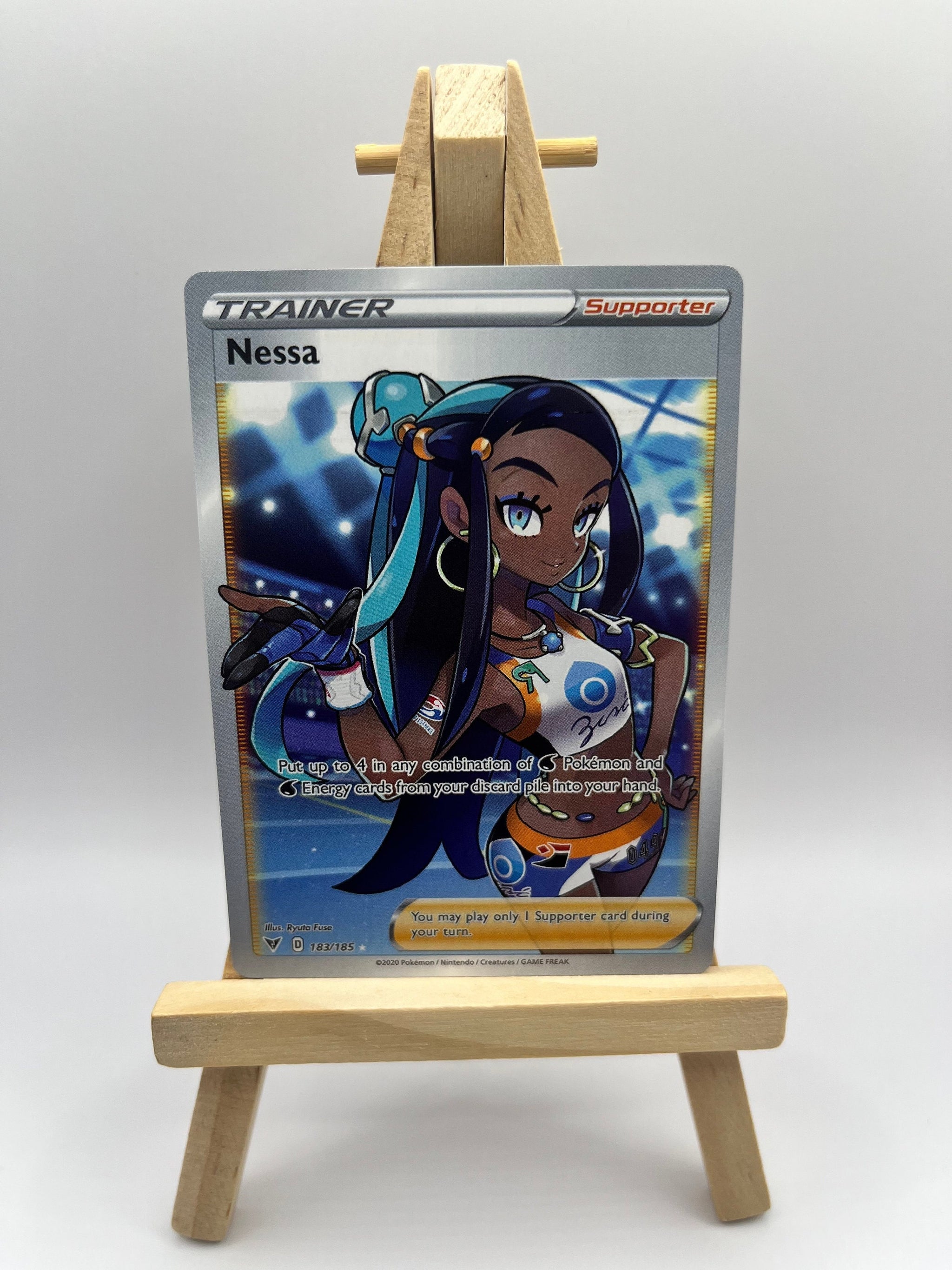Nessa (Full Art) - SWSH04: Vivid Voltage (SWSH04) Nessa (Full Art) - SWSH04: Vivid Voltage (SWSH04)
