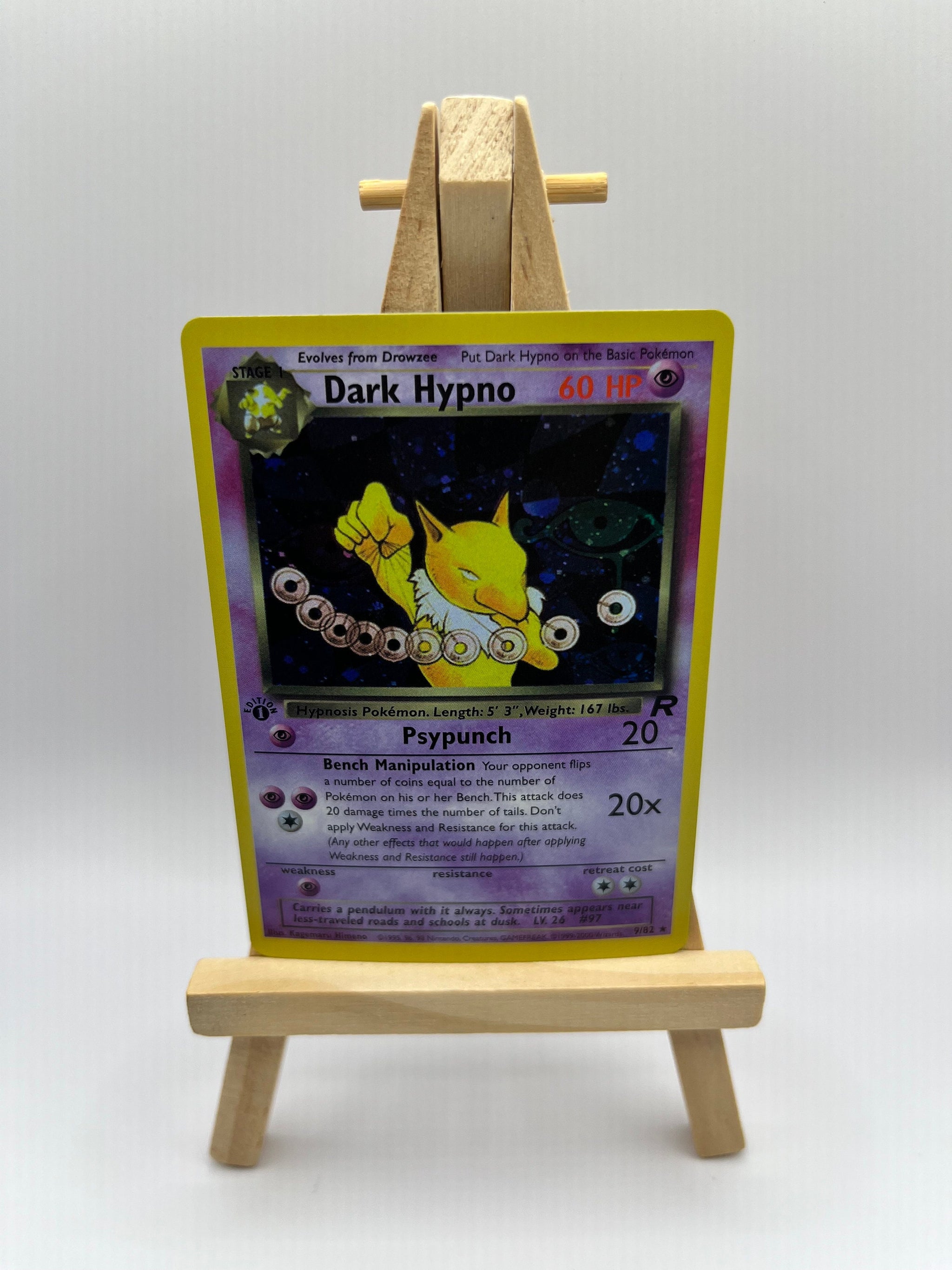 dark hypno pokemon card Courtyard | Even flipping AP Swatches now  Retreat Cost Pokmon 1st EDITION Dark Hypno