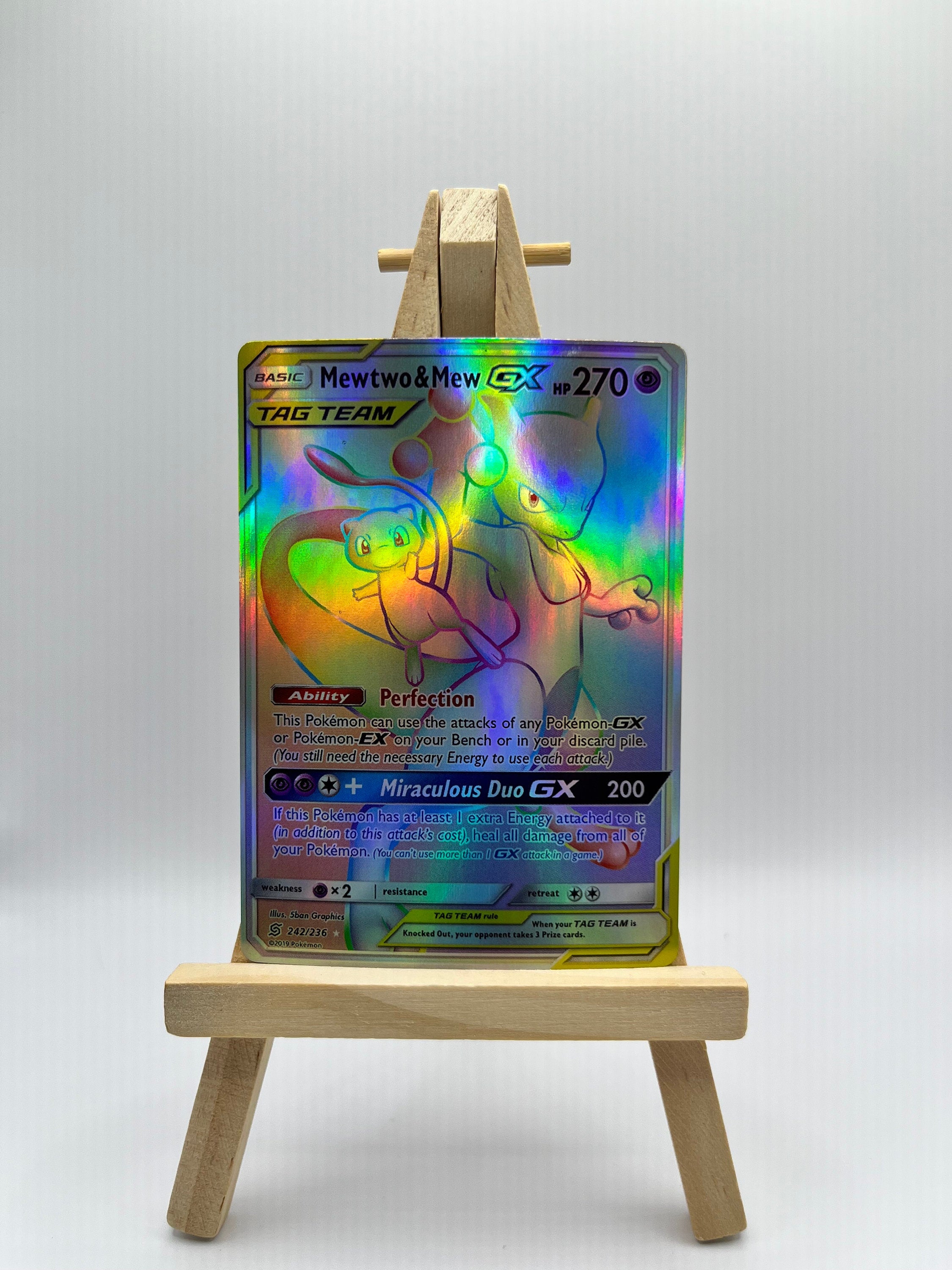 Mewtwo & Mew GX (Secret) - SM - Unified Minds (SM11)