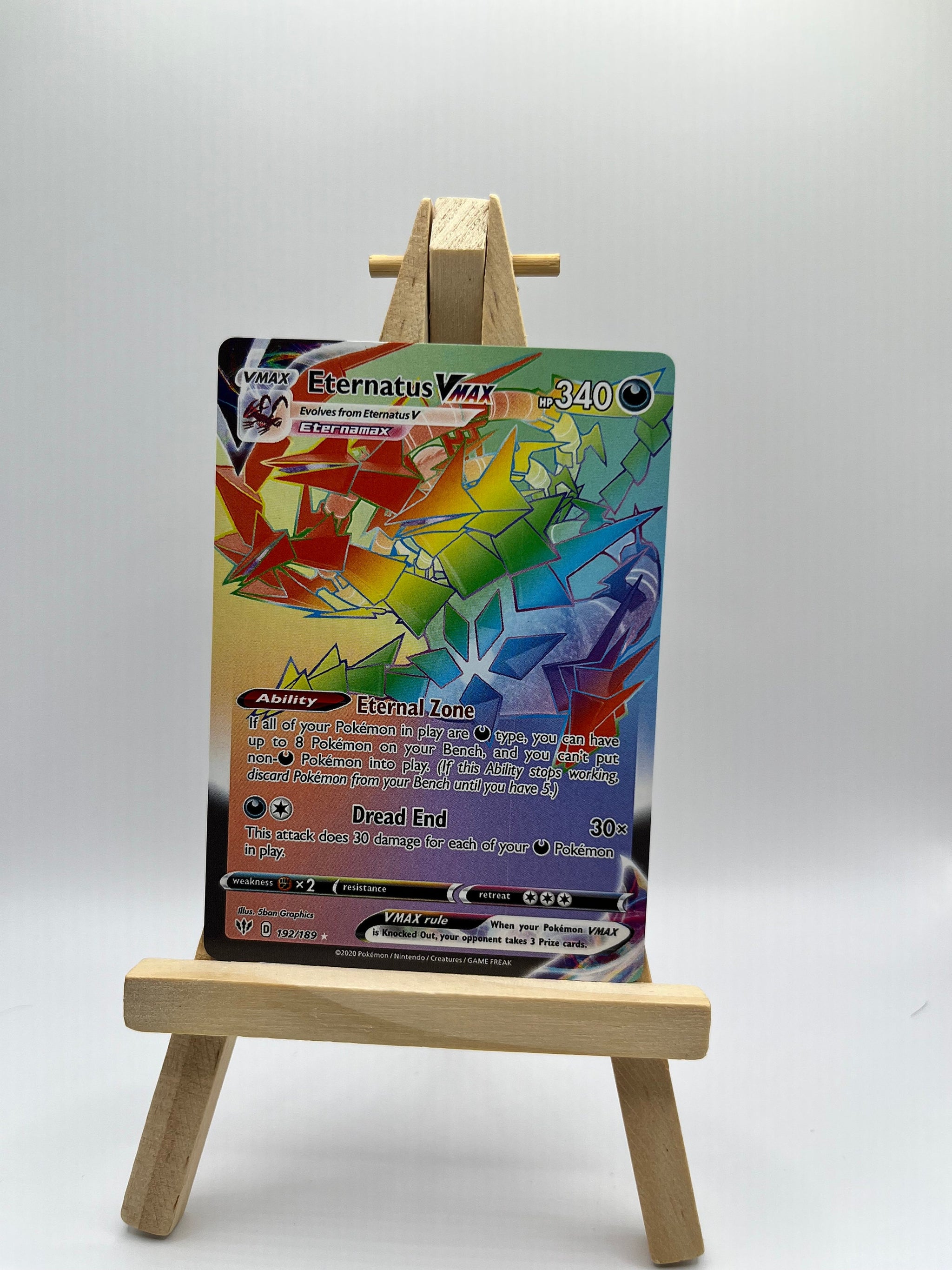 Eternatus VMAX (Secret) - SWSH03: Darkness Ablaze (SWSH03) Eternatus VMAX (Secret) - SWSH03: Darkness Ablaze (SWSH03)