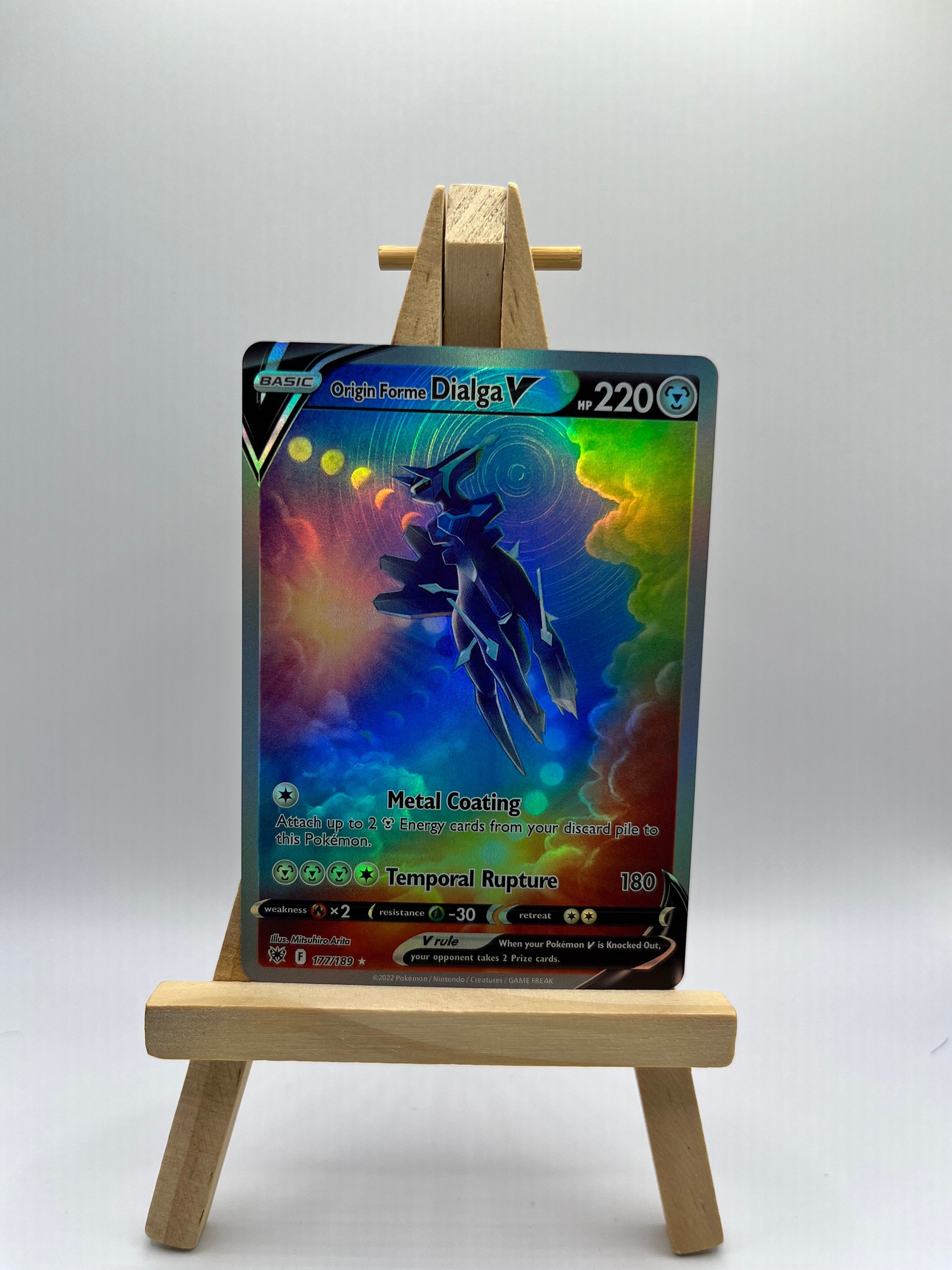 Origin Forme Dialga V (Alternate Full Art) - SWSH10: Astral Radiance (SWSH10)
