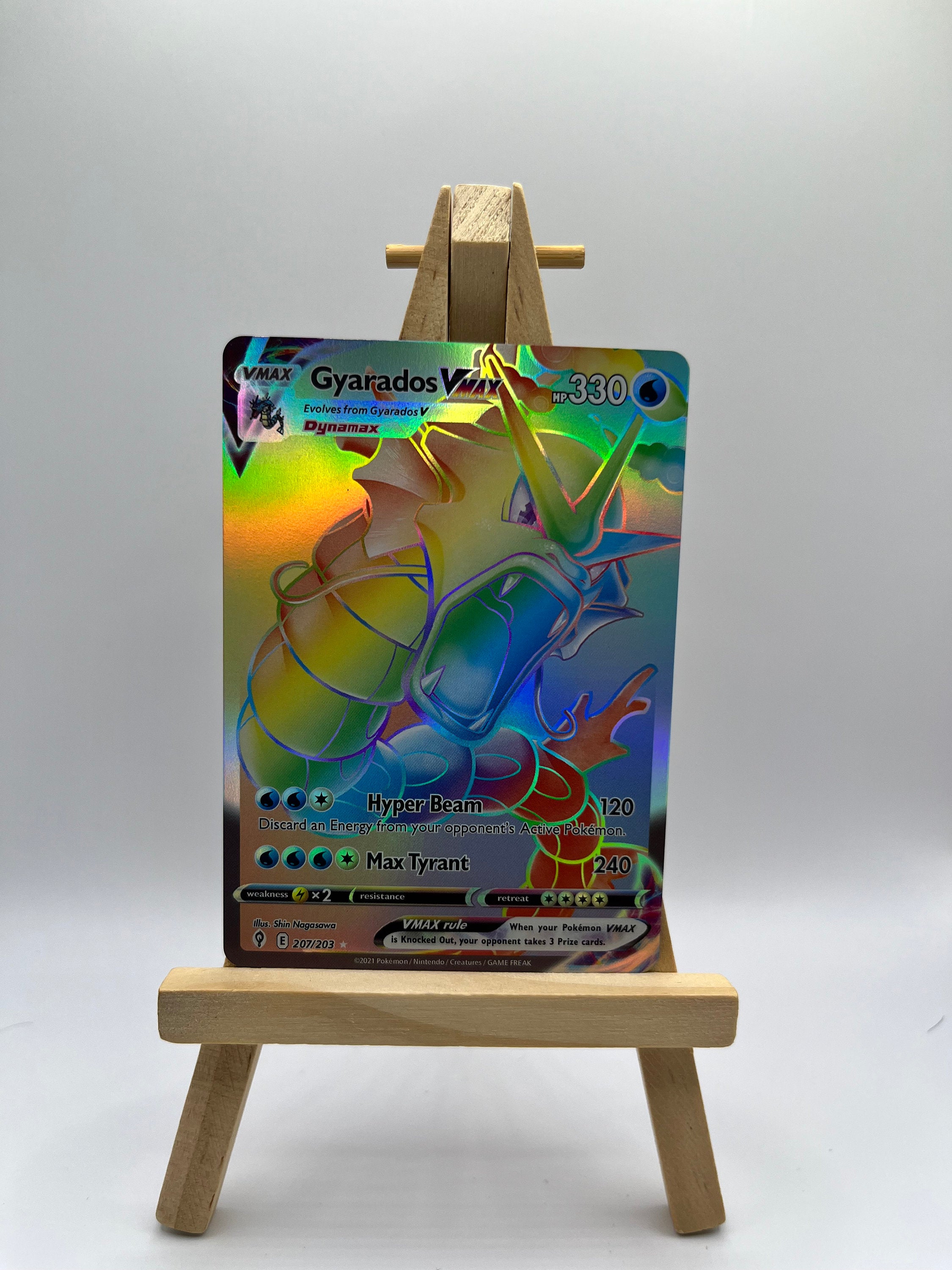 Gyarados VMAX (Secret) - SWSH07: Evolving Skies (SWSH07)