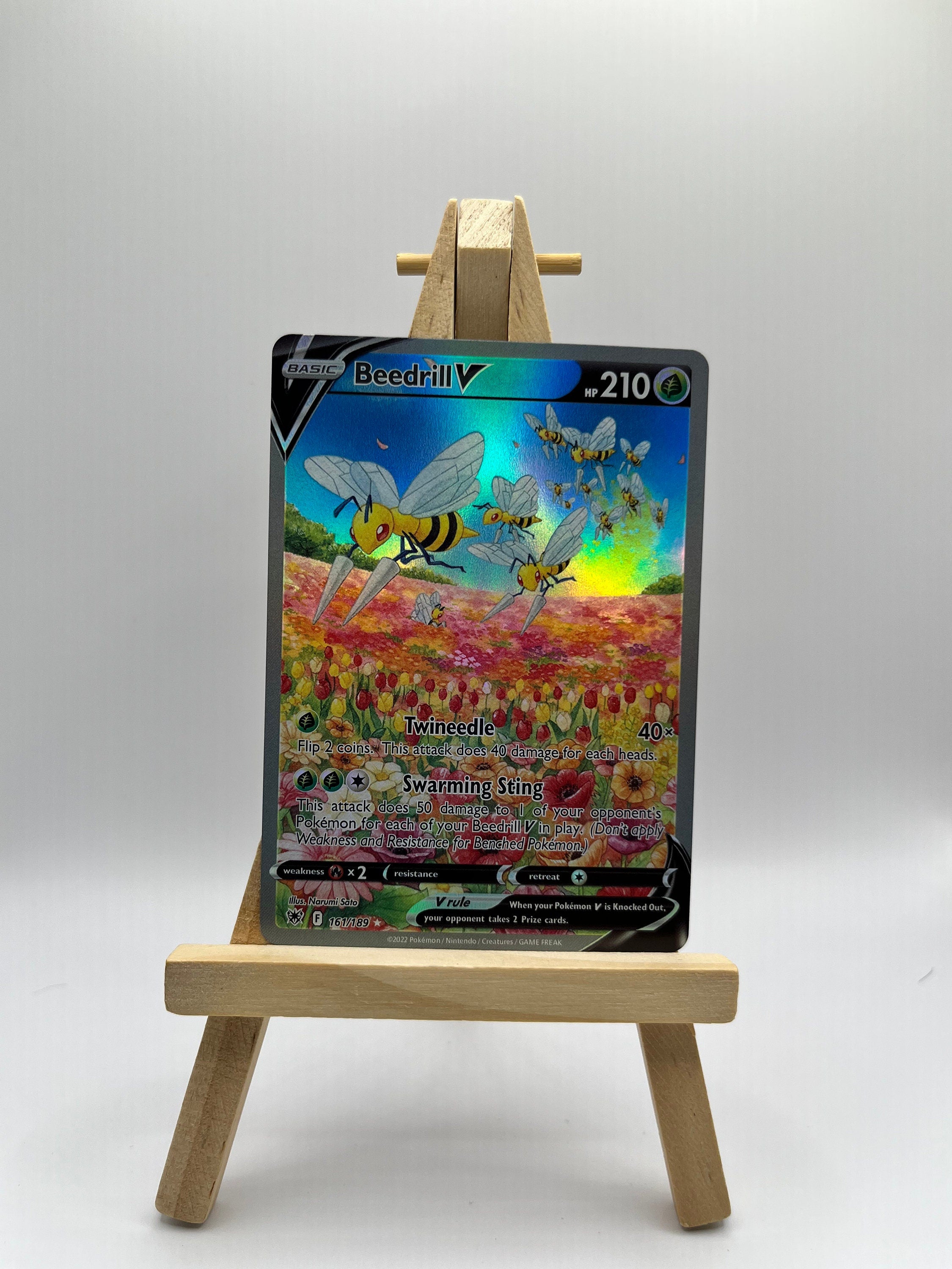 Beedrill V (Alternate Full Art) - SWSH10: Astral Radiance