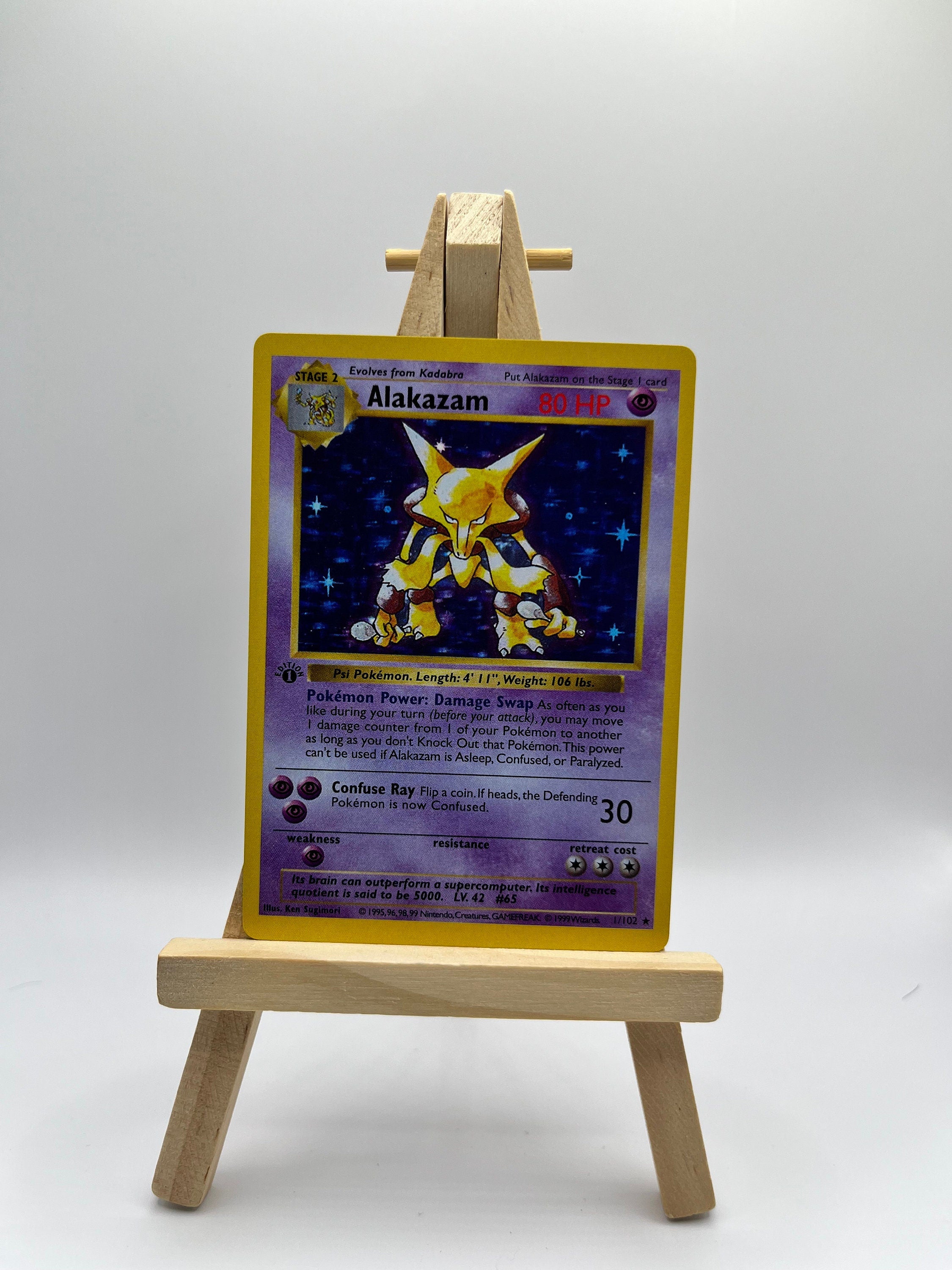 Pokemon Alakazam outlet Shadowless