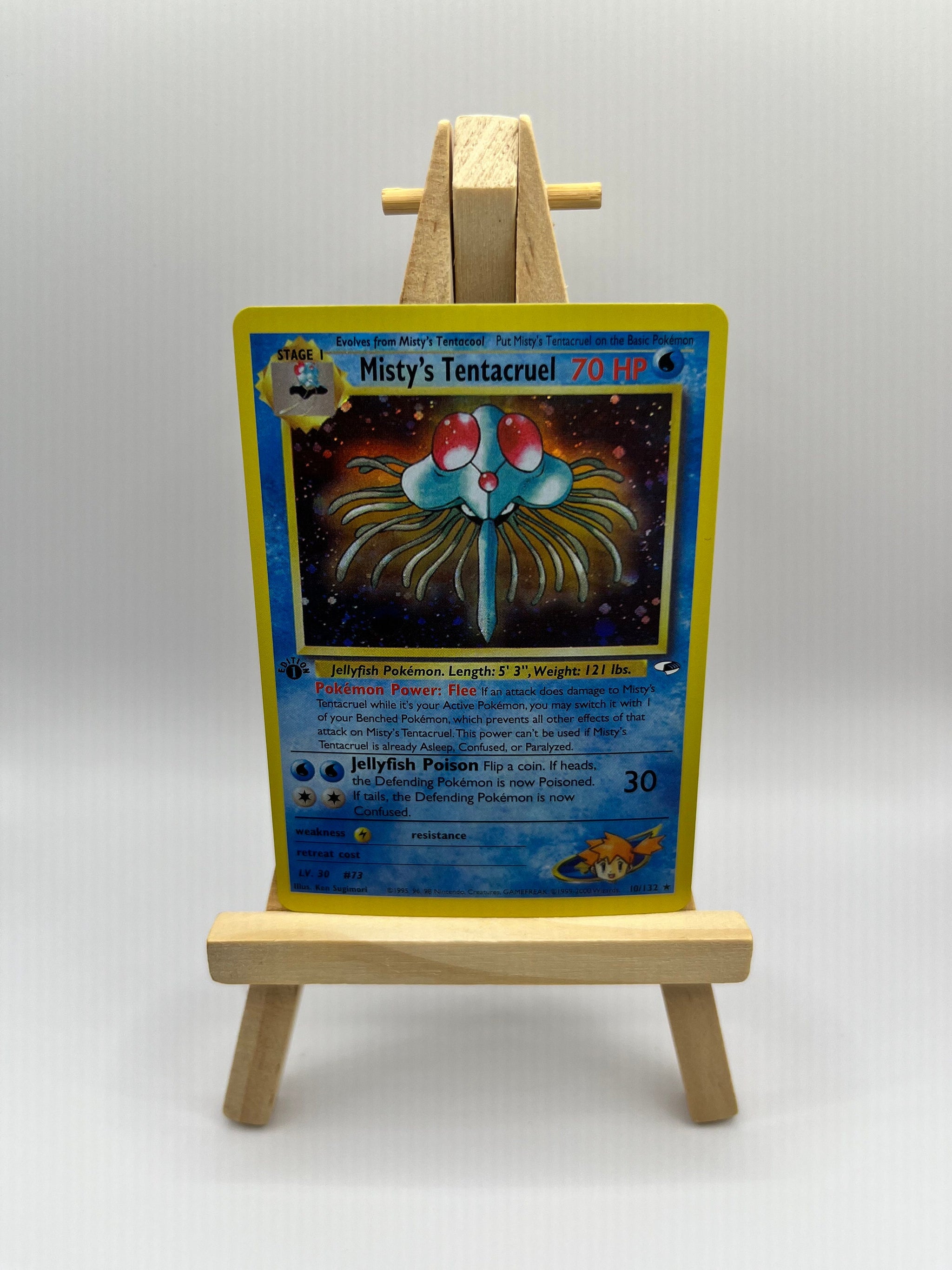misty's tentacool pokemon card Misty's Tentacruel