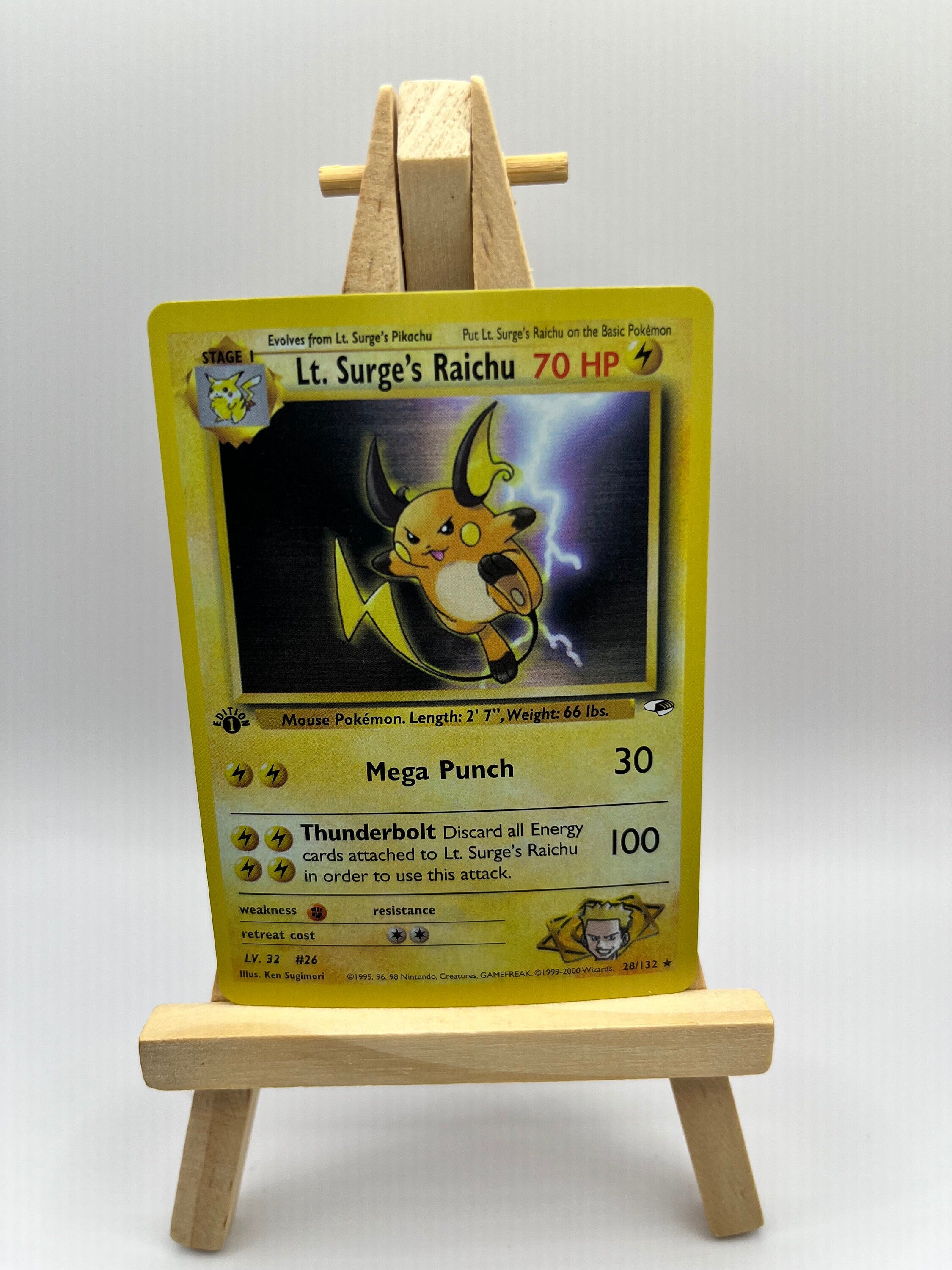Lt. Surge's Raichu - Gym Heroes (G1)