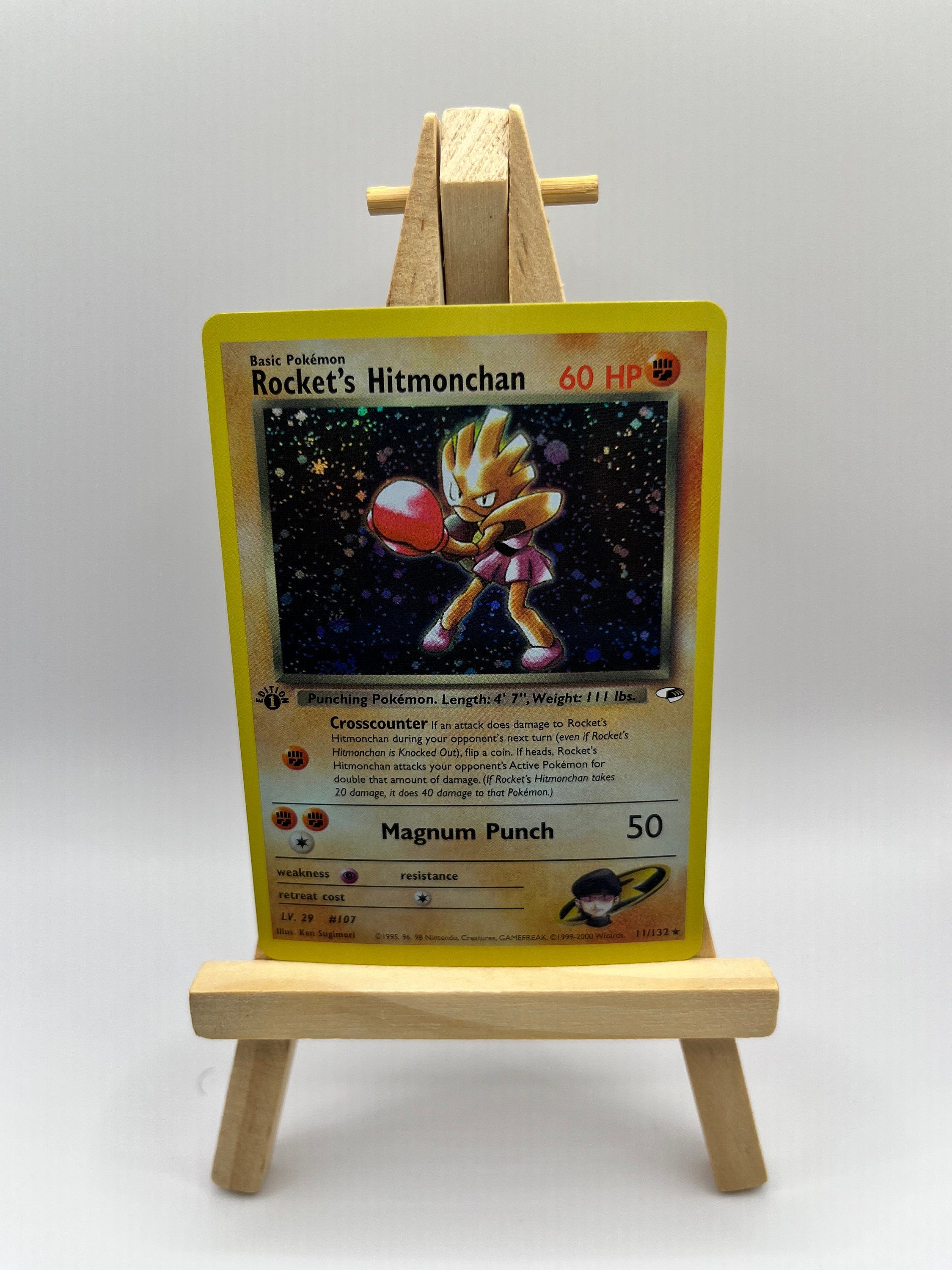 Rocket's Hitmonchan - Gym Heroes (G1)