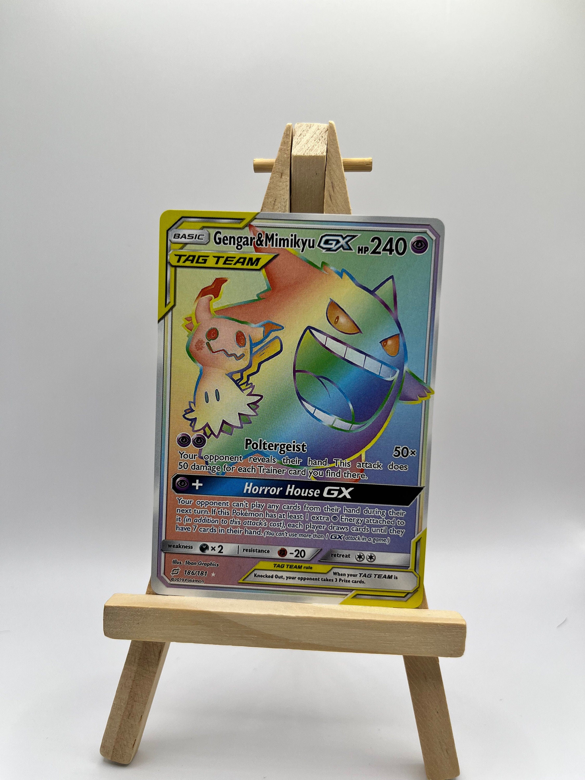 Gengar & Mimikyu GX (Secret) - SM - Team Up (SM9)