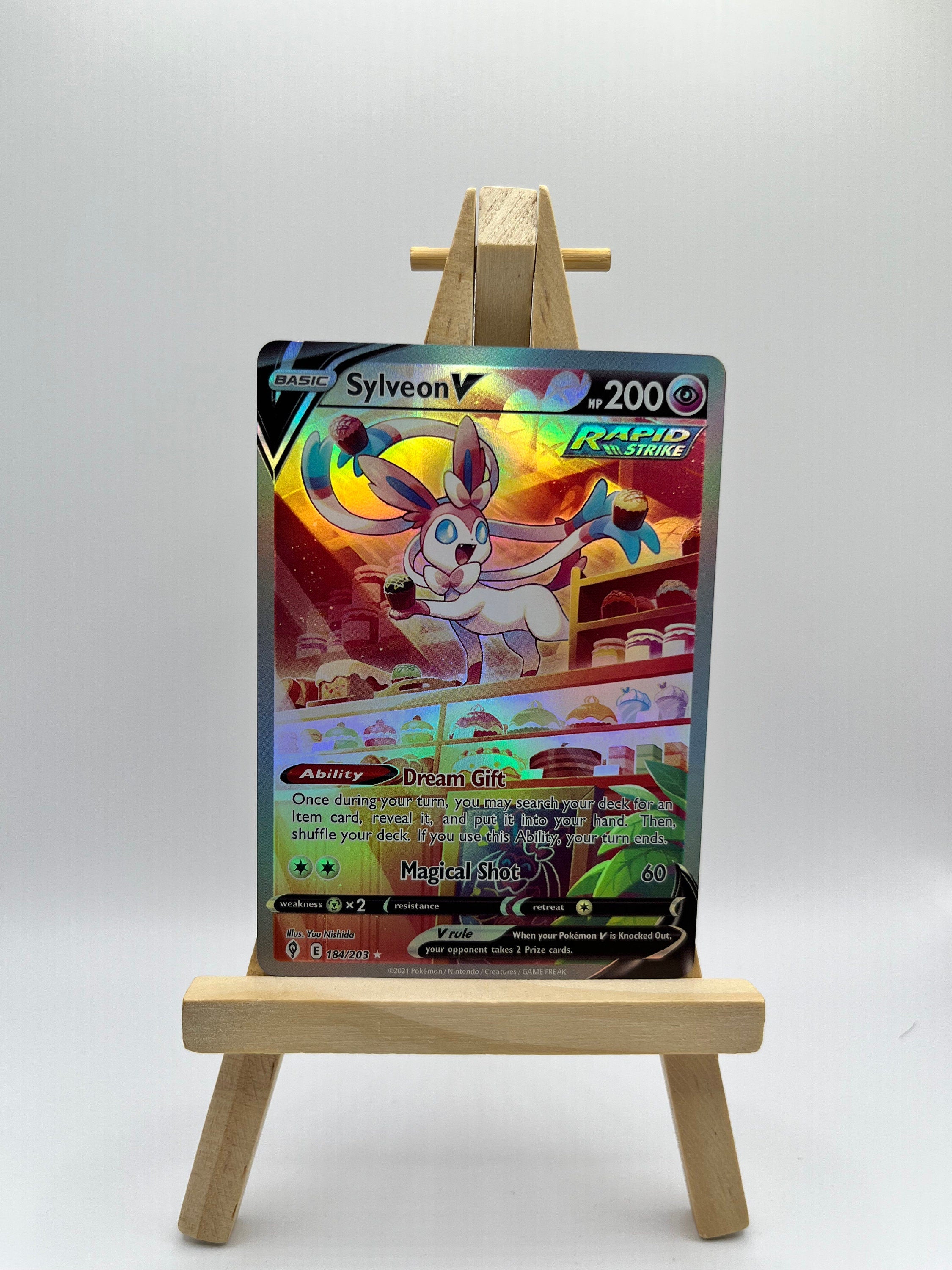 Sylveon V (Alternate Full Art) - SWSH07: Evolving Skies (SWSH07)