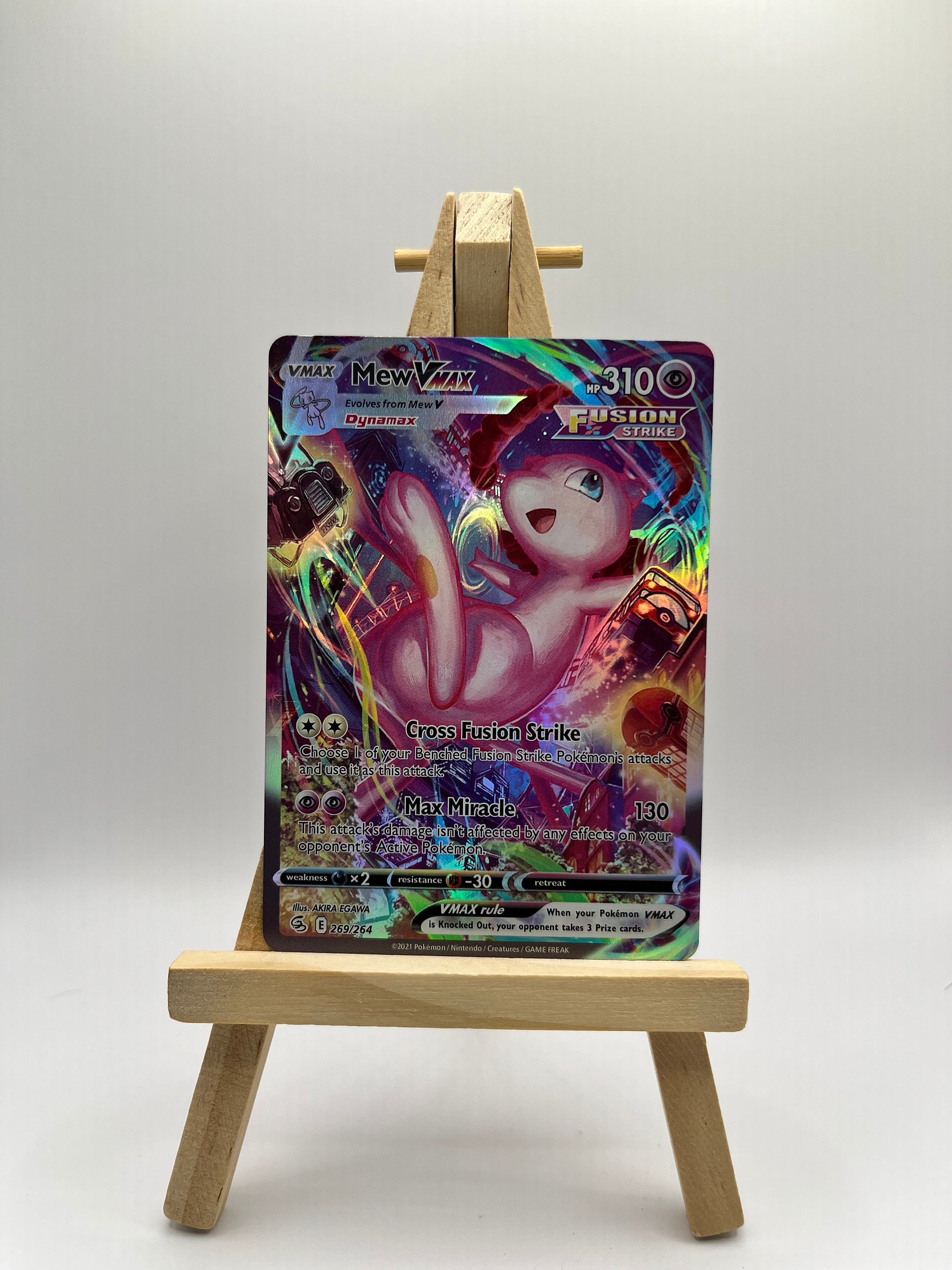 Mew VMAX (Alternate Art Secret) - SWSH08: Fusion Strike Mew VMAX (Alternate Art Secret) - SWSH08: Fusion Strike