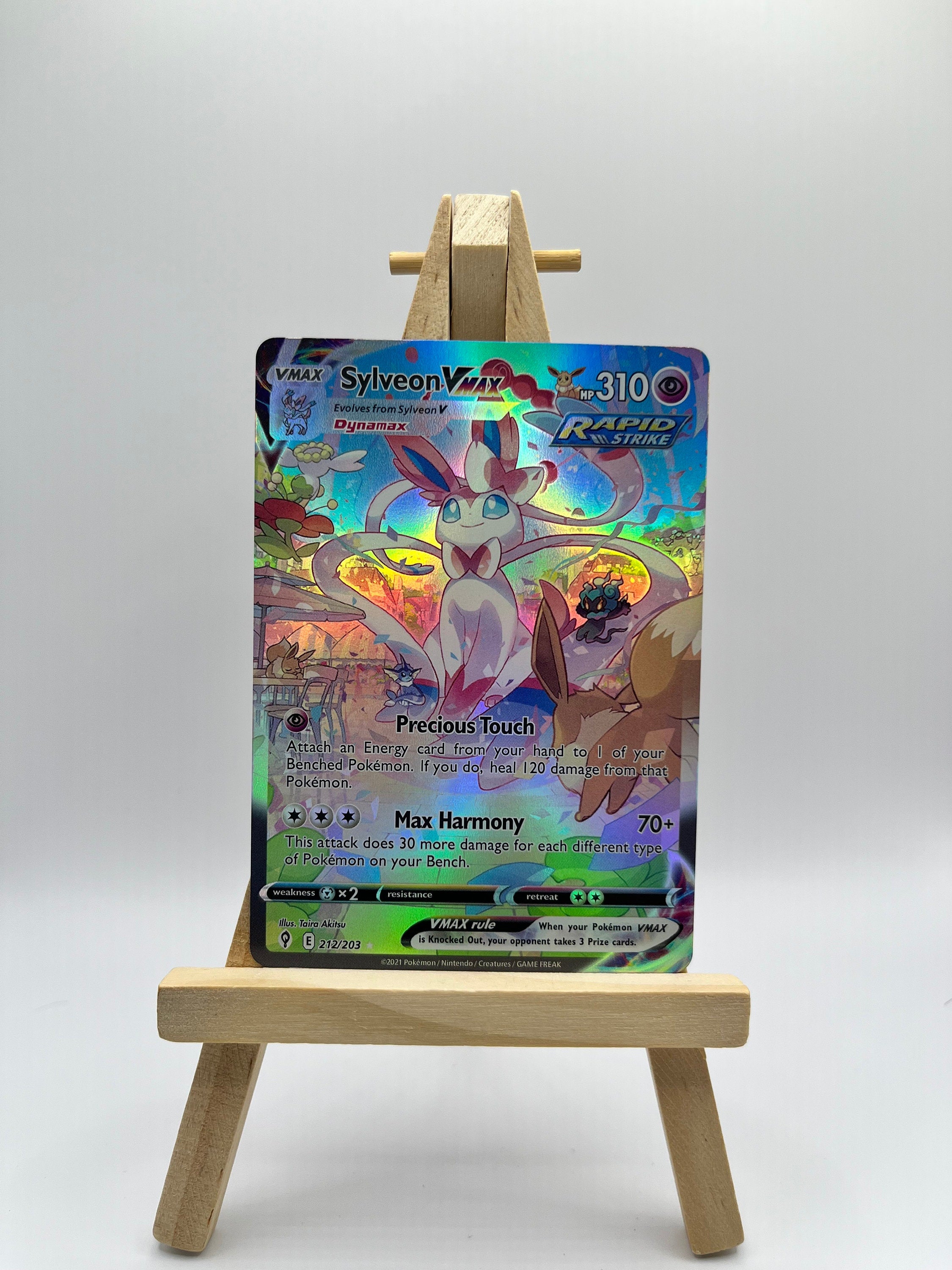 Sylveon VMAX (Alternate Art Secret) - SWSH07: Evolving Skies (SWSH07)