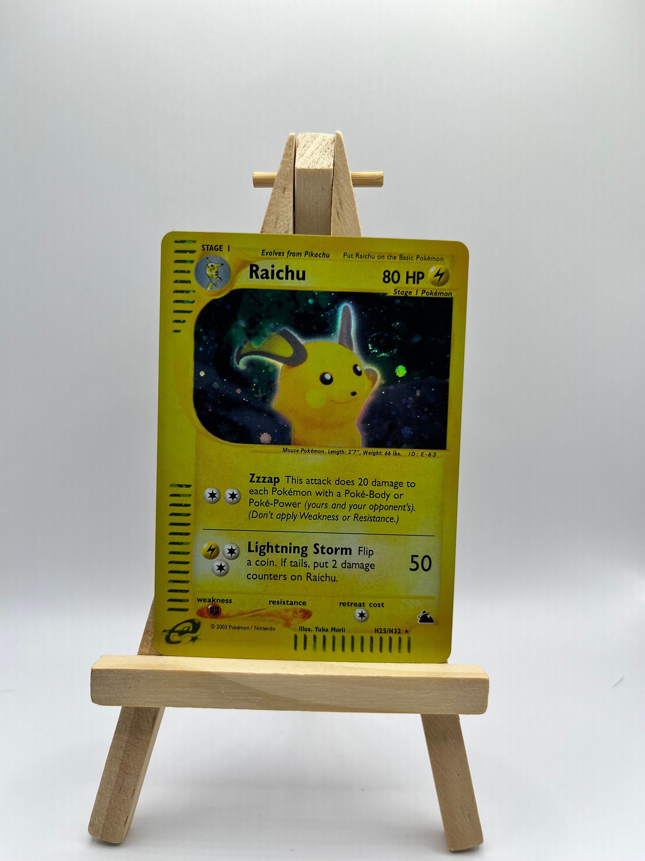 Raichu (H25) - Skyridge (SK)