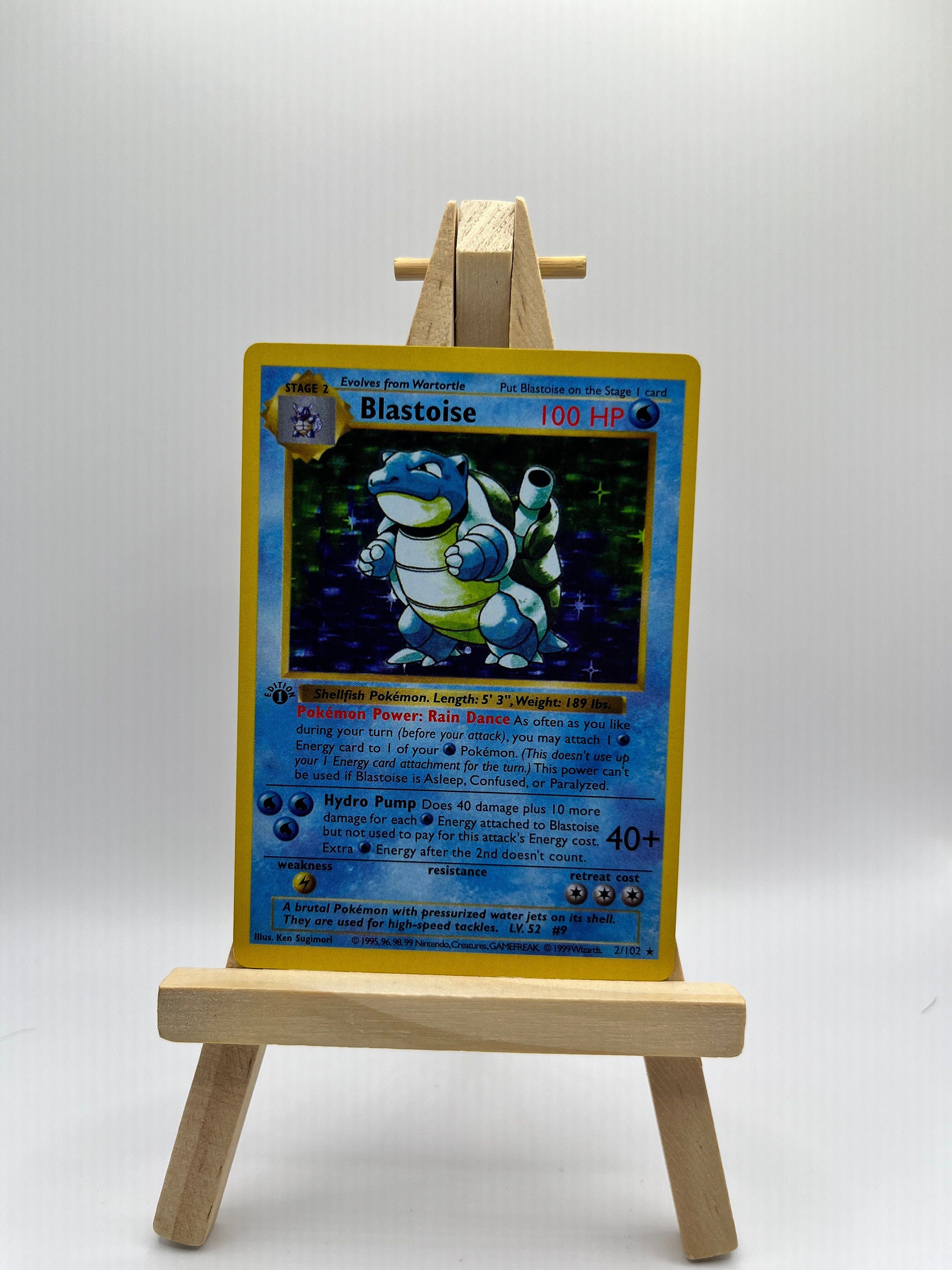 Blastoise - Base Set (Shadowless) (BSS)