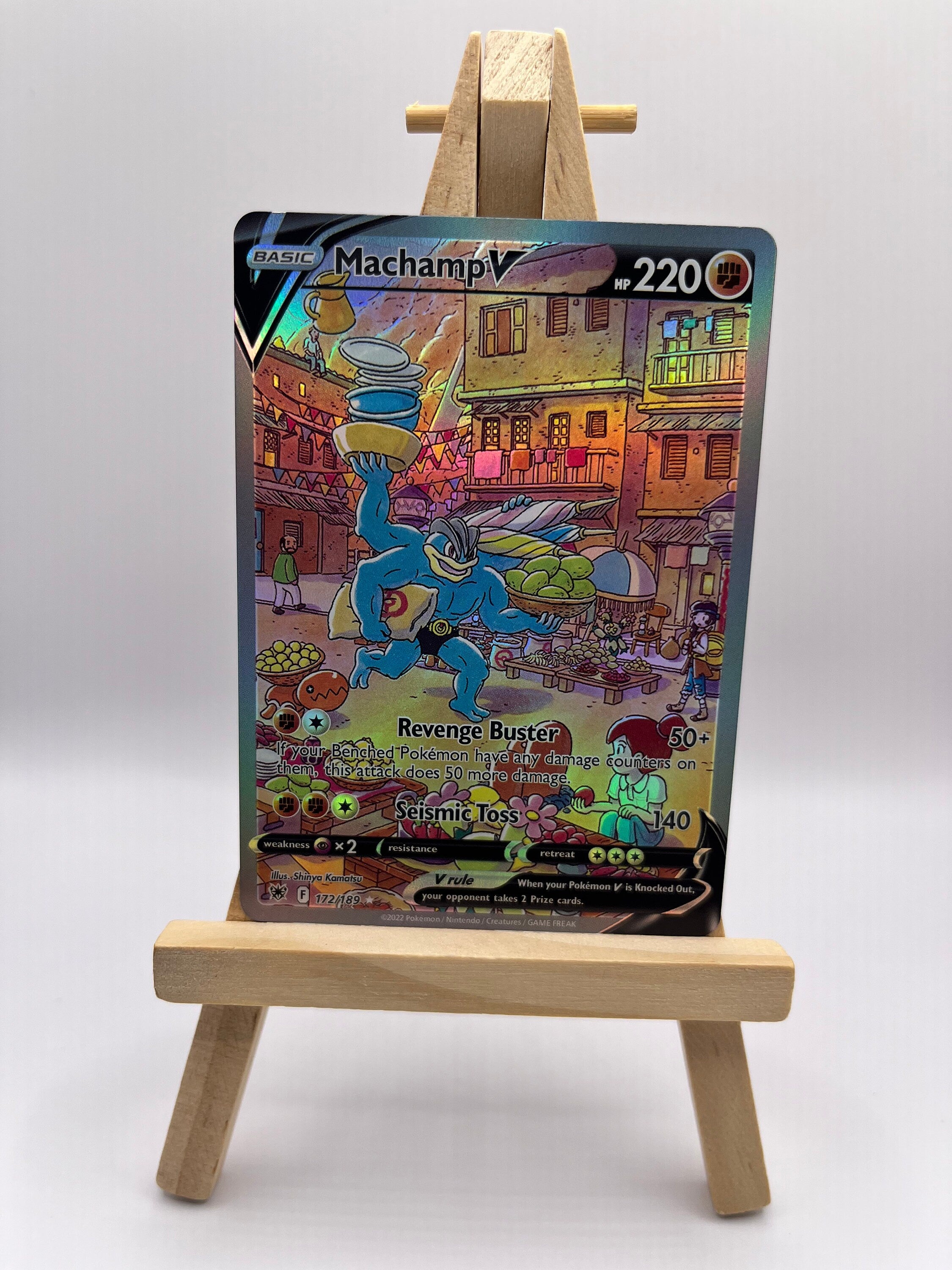 Machamp V (Alternate Full Art) - SWSH10: Astral Radiance (SWSH10)