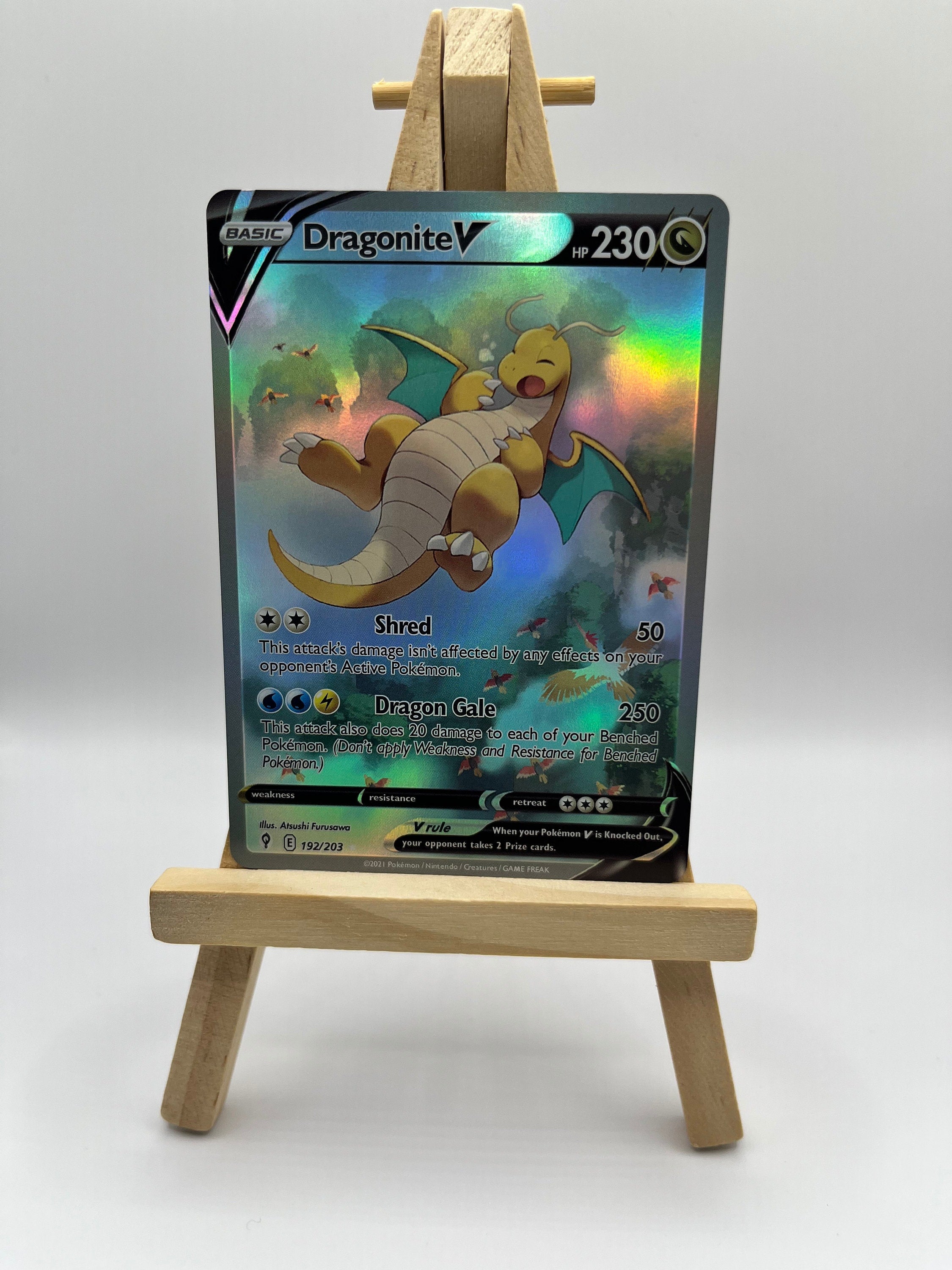 Dragonite V (Alternate Full Art) - SWSH07: Evolving Skies (SWSH07)