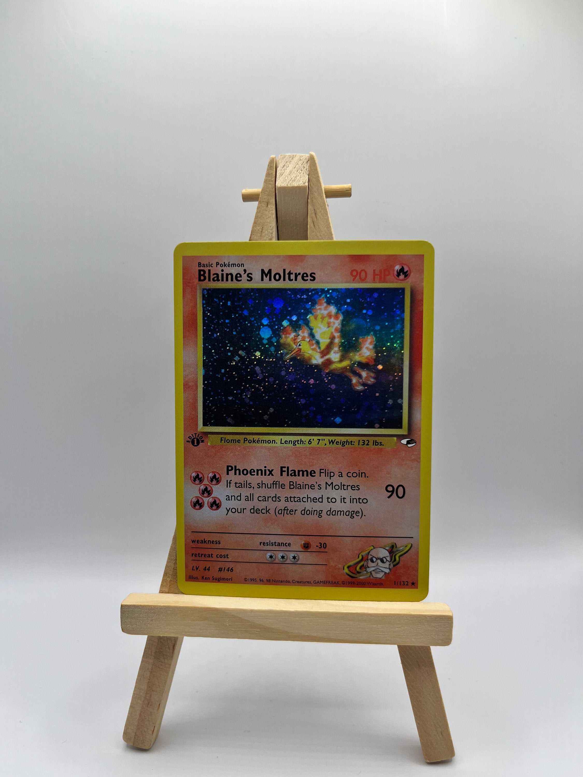 Blaine's Moltres - Gym Heroes (G1)