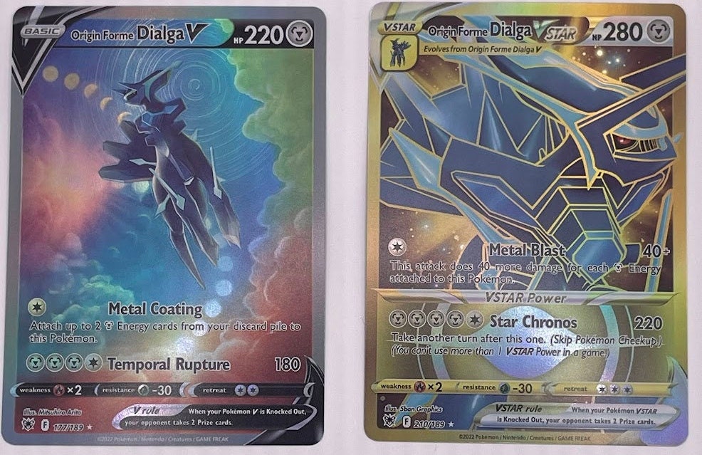 Dialga Reprint Bundle Lot of 2 - Astral Radiance Dialga Reprint Bundle Lot of 2 - Astral Radiance