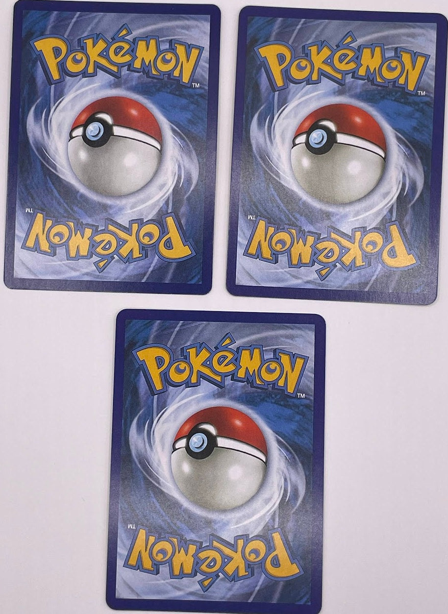 Entei Reprint Bundle Lot of 3 - Neo Revelation and Aquapolis