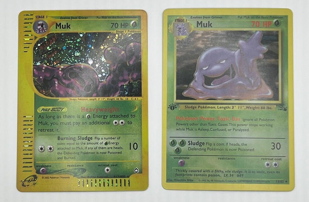 Muk Reprint Bundle Lot of 2 - Fossil and Aquapolis (AQ)