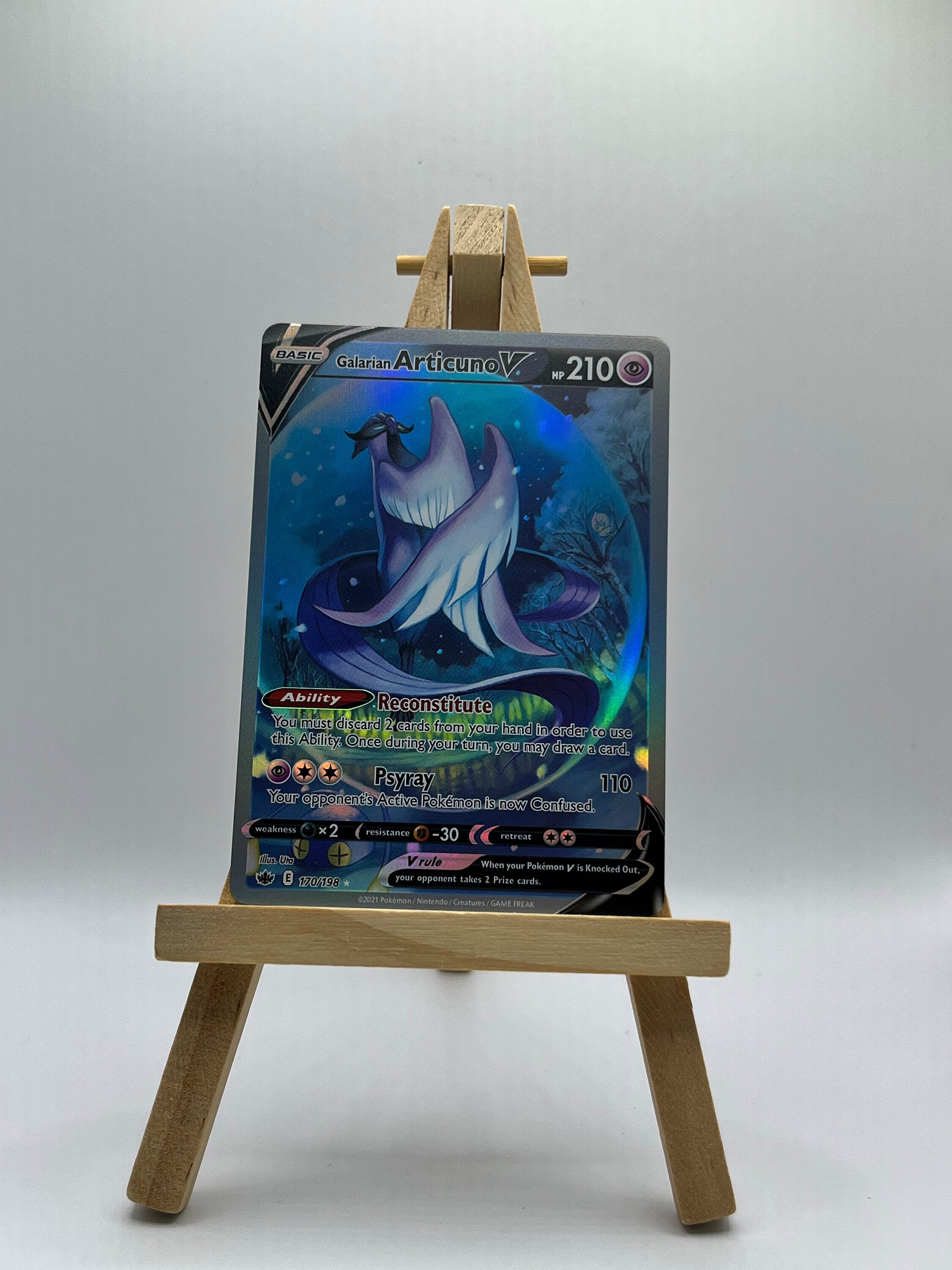 Galarian Articuno V (Alternate Full Art) - SWSH06: Chilling Reign (SWSH06)