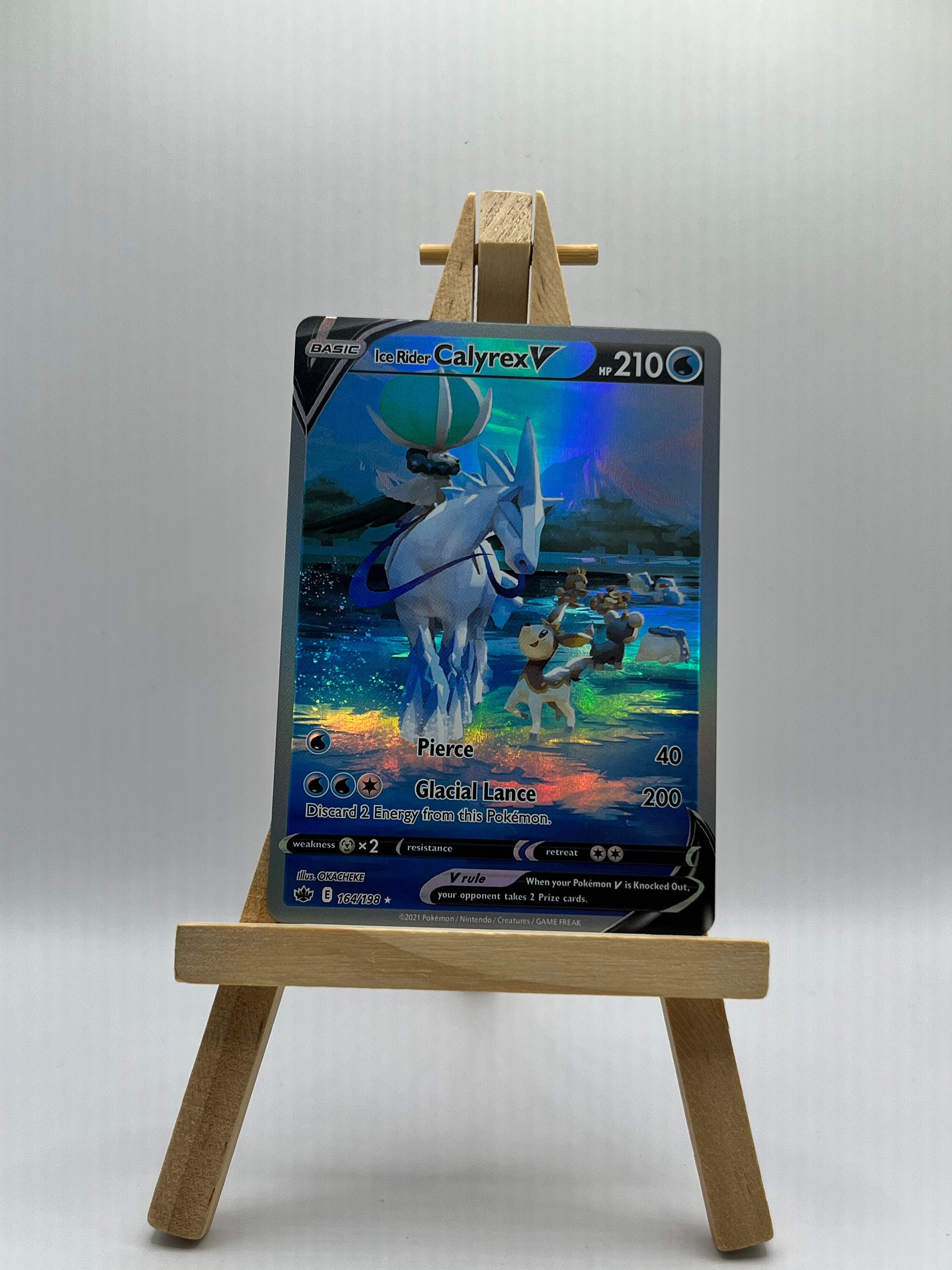 Ice Rider Calyrex V (Alternate Full Art) - SWSH06: Chilling Reign (SWSH06)