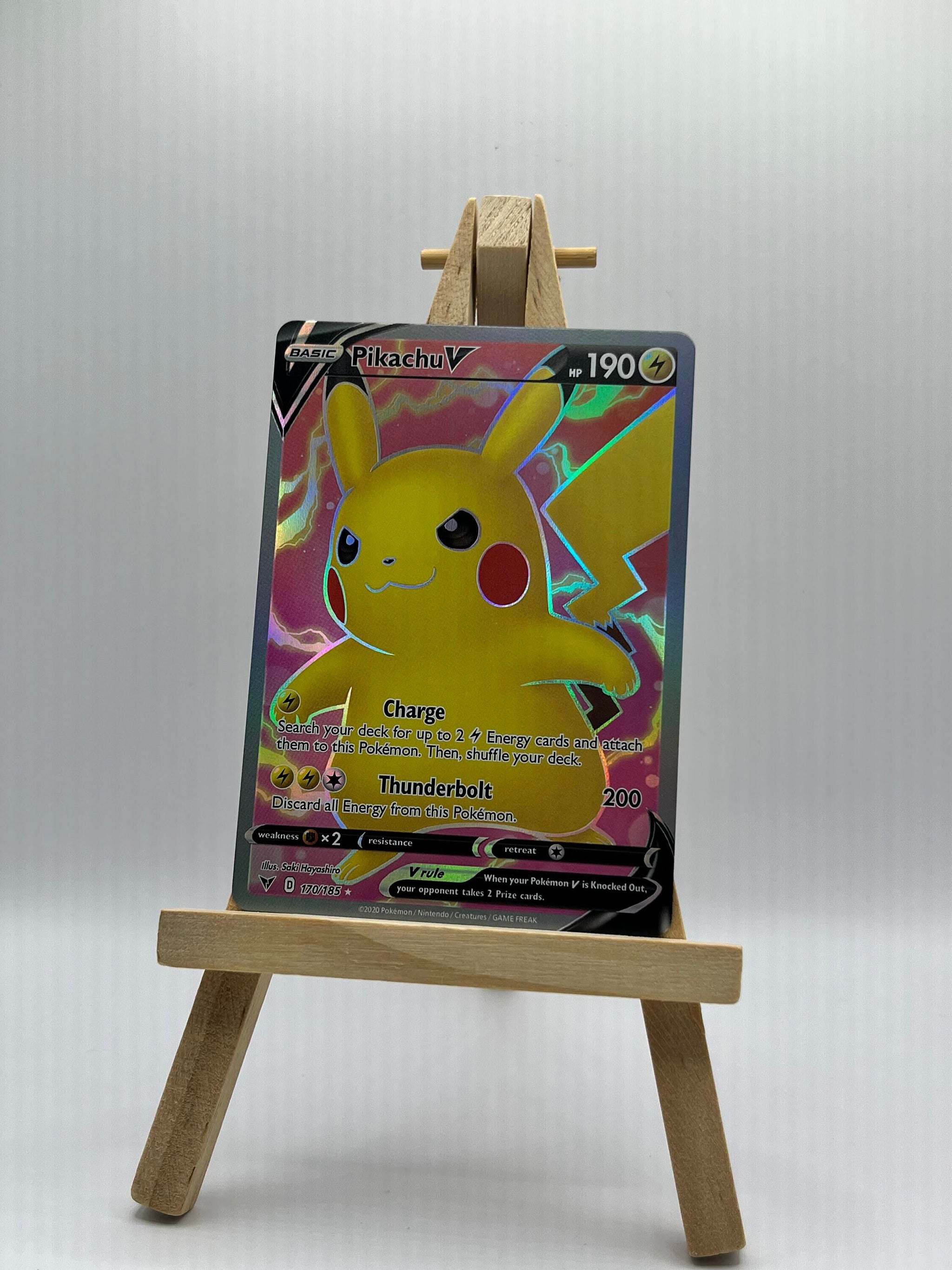 pokemon card pikachu full art Amazon.com: Pikachu 157/172 - Brilliant Stars - Ultra Rare Pokemon Card