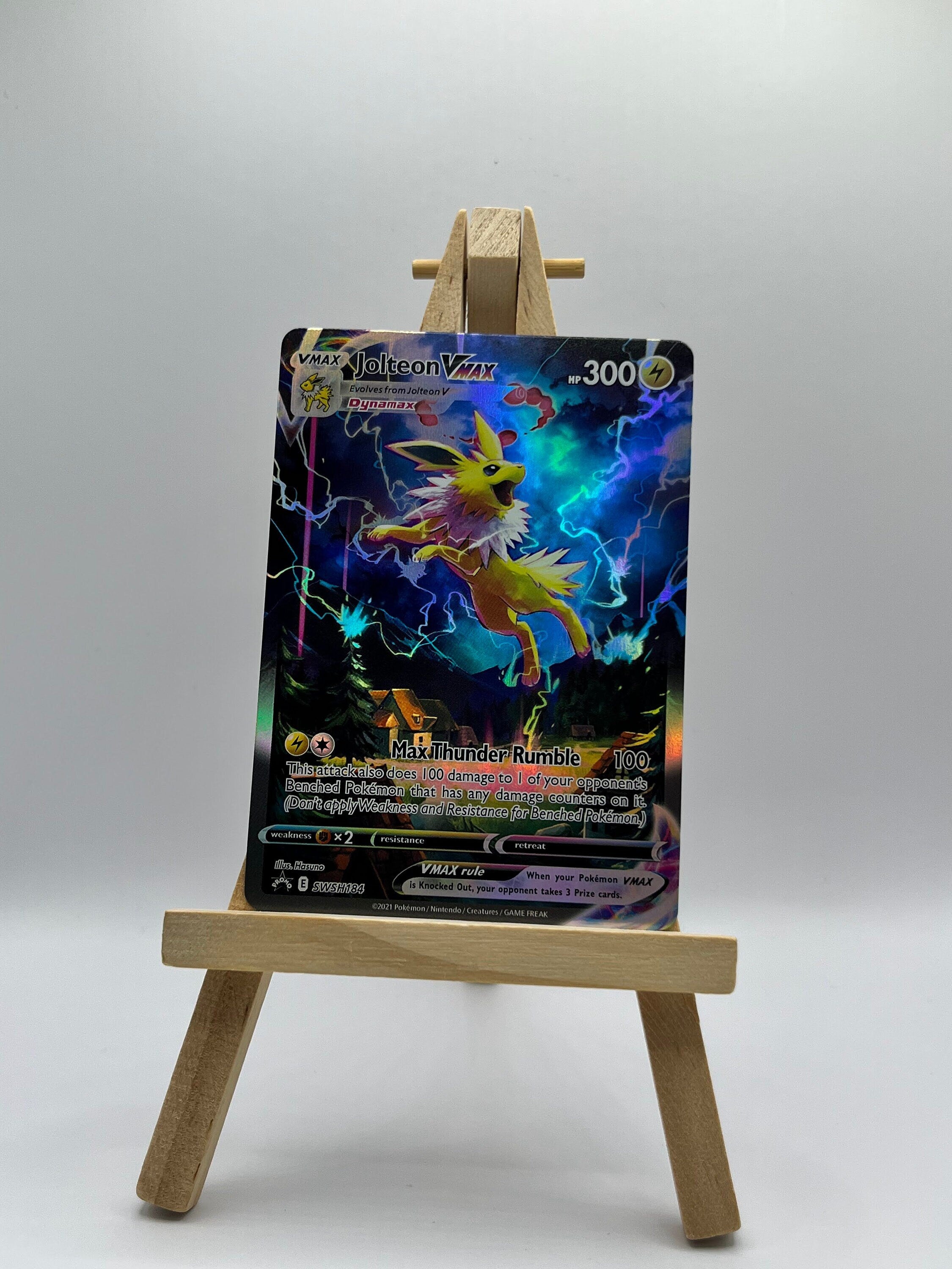 Jolteon VMAX - SWSH184 - SWSH: Sword & Shield Promo Cards (SWSD)