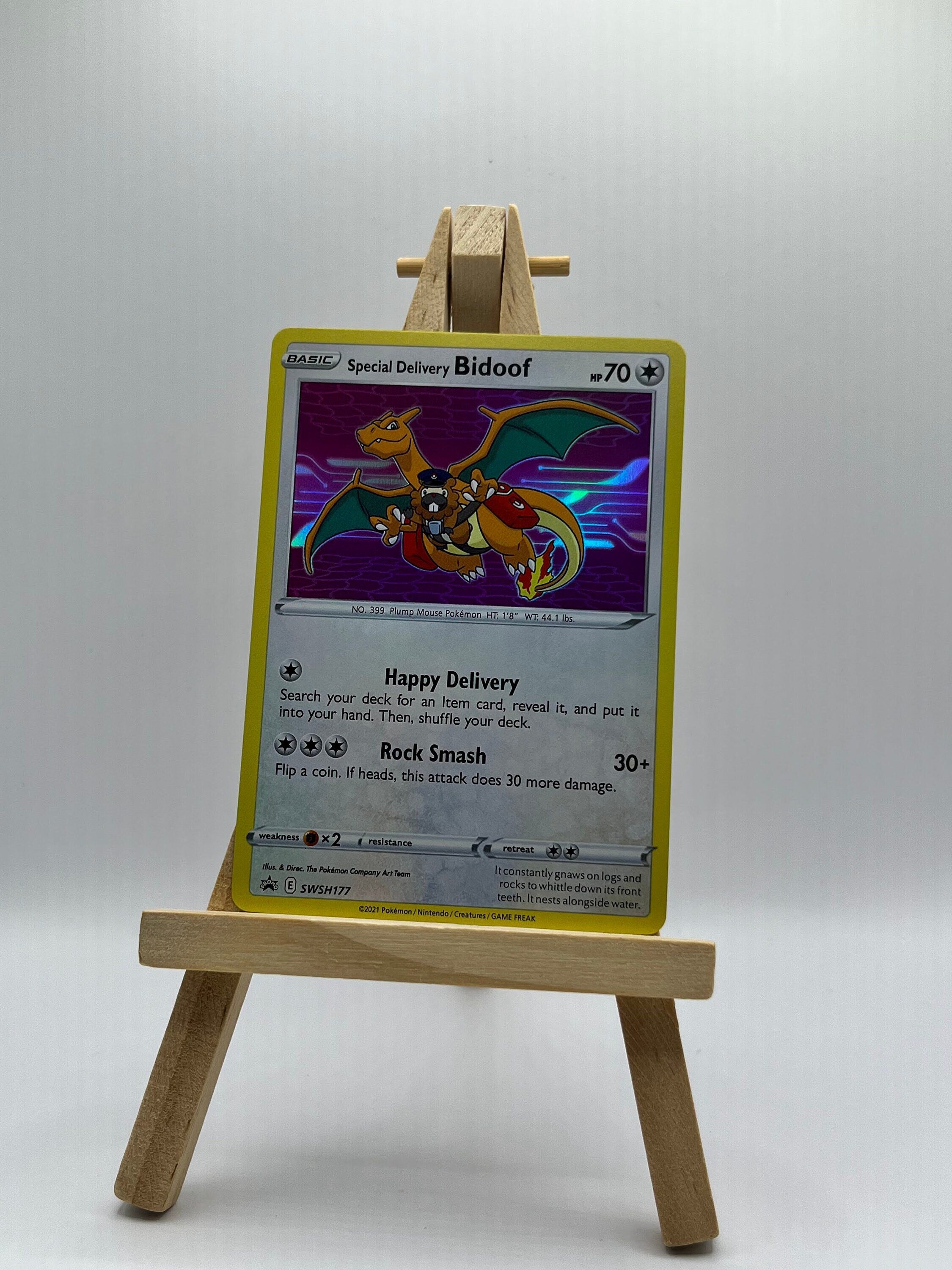 Special Delivery Bidoof - SWSH: Sword & Shield Promo Cards (SWSD)
