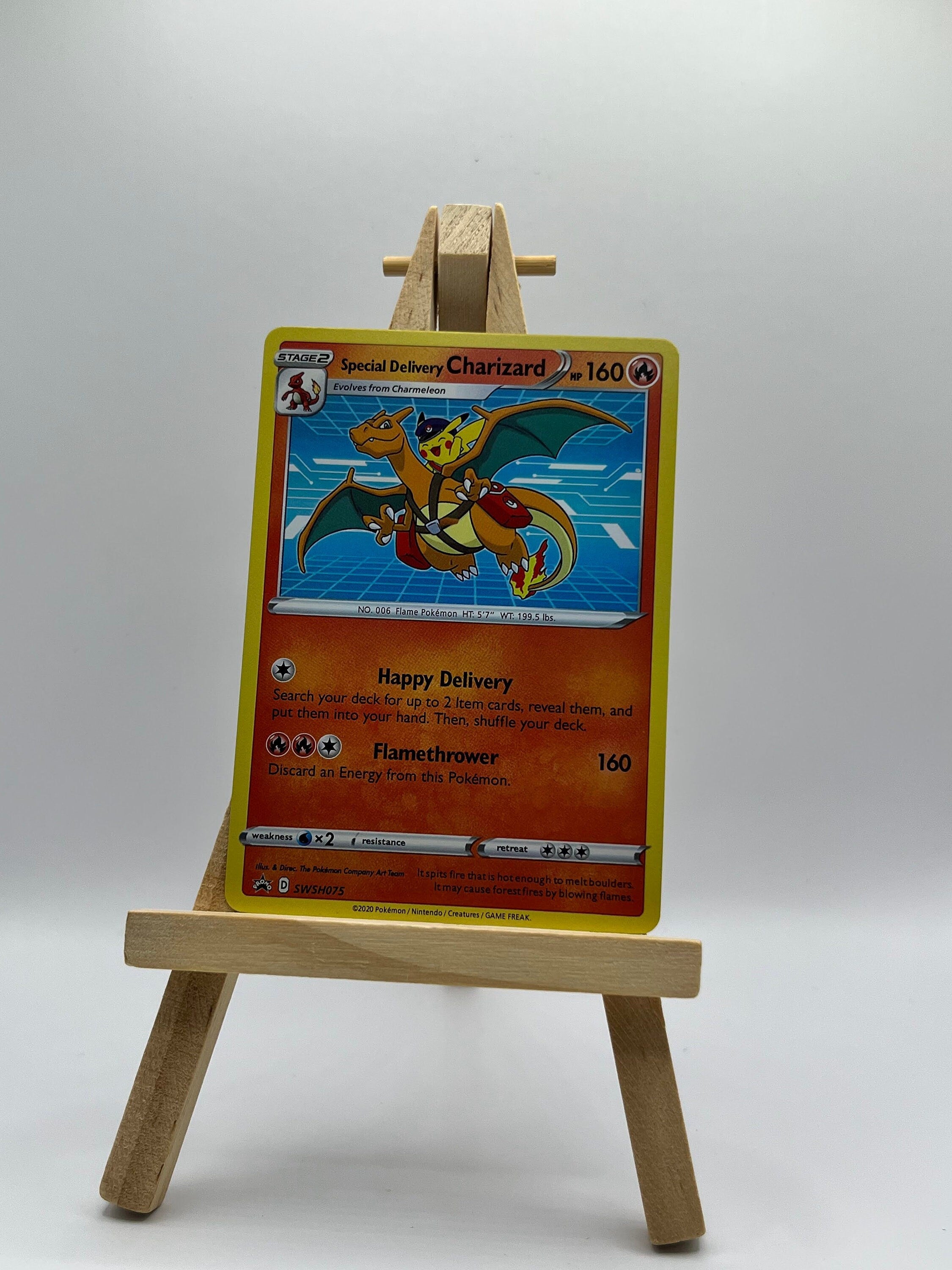 Special Delivery Charizard - SWSH075 - SWSH: Sword & Shield Promo Cards (SWSD)