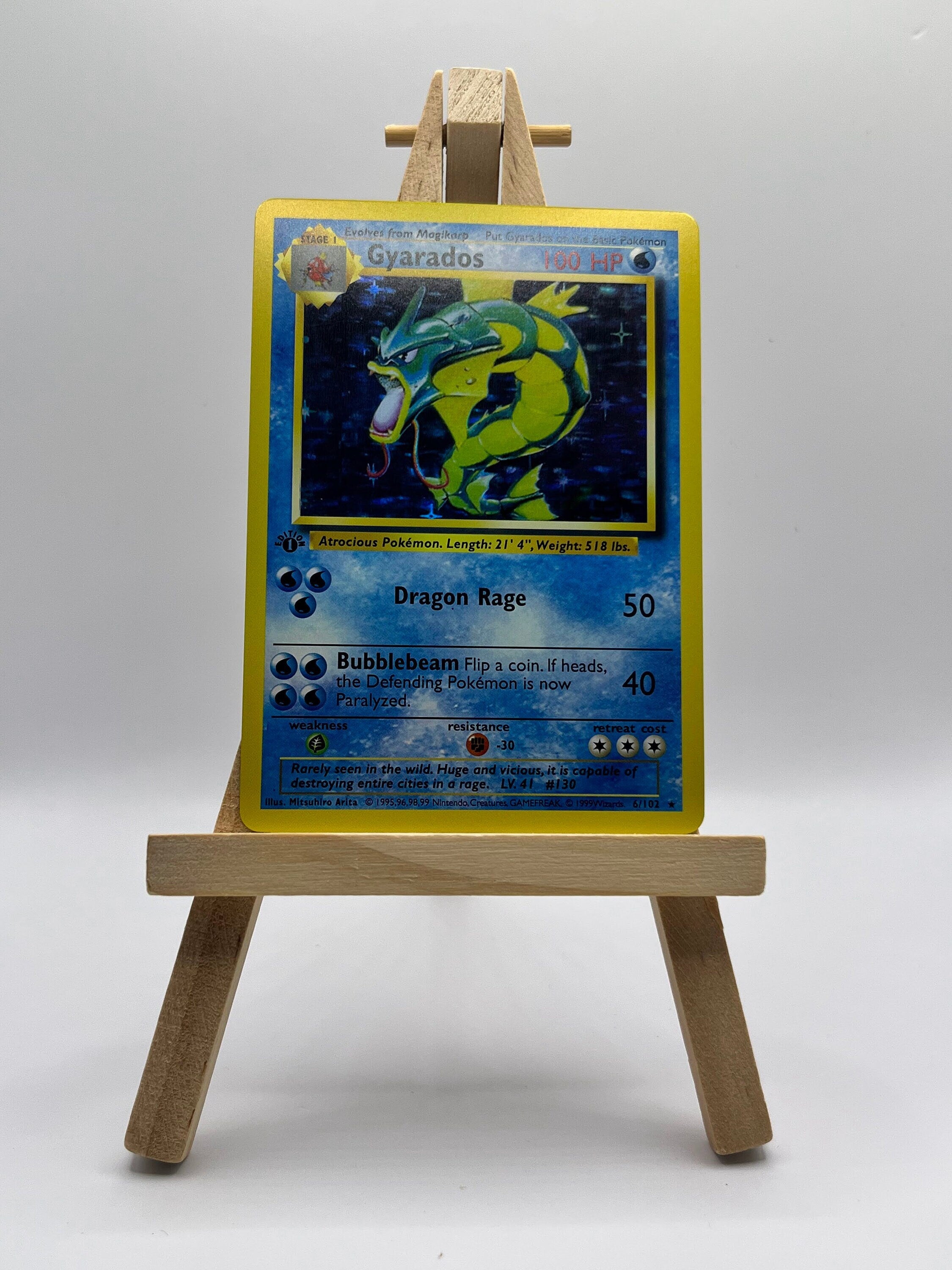 Gyarados · Base Set First Edition #6 (Shadowless)