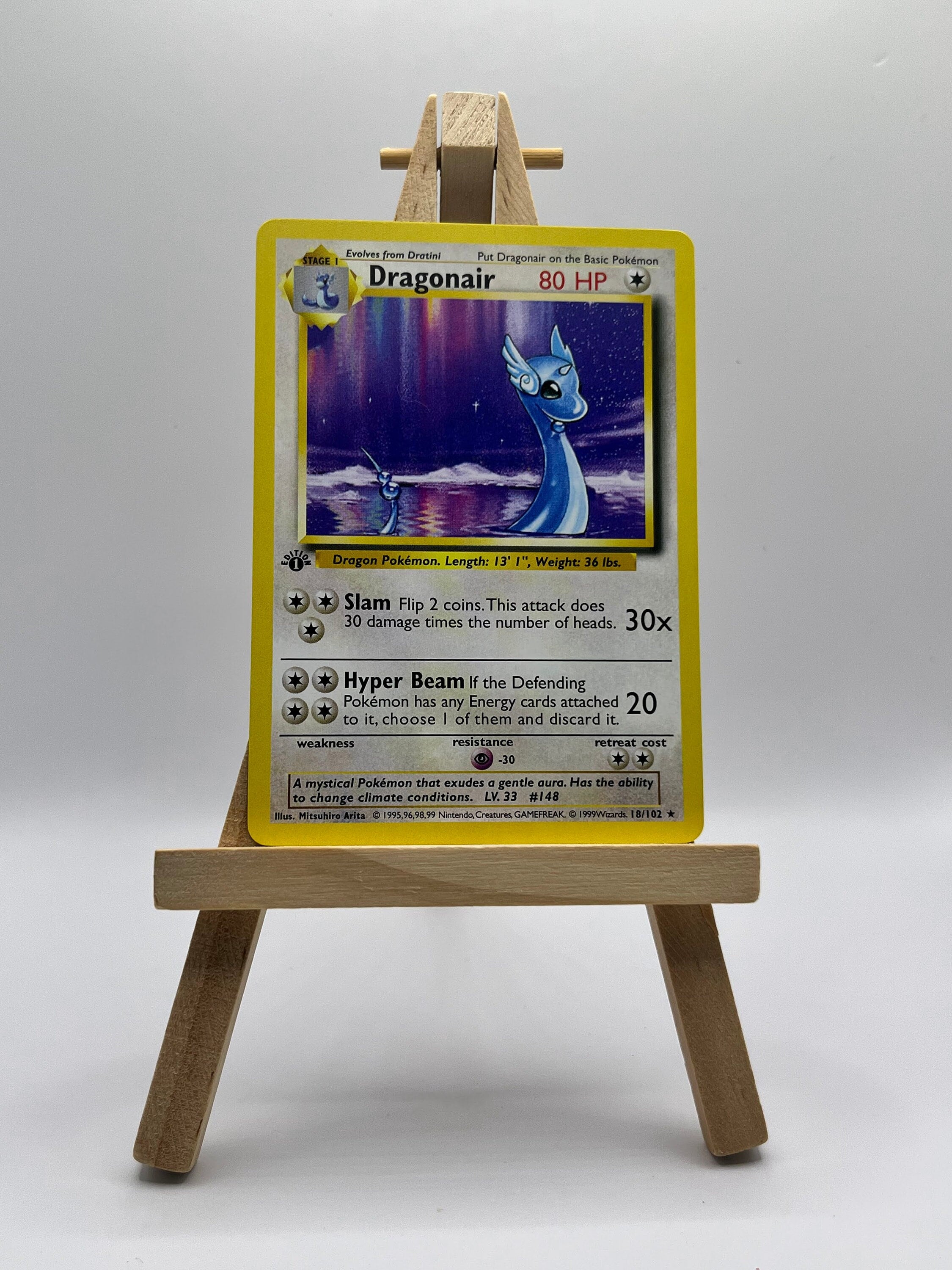 Dragonair · Base Set First Edition #18(Shadowless)