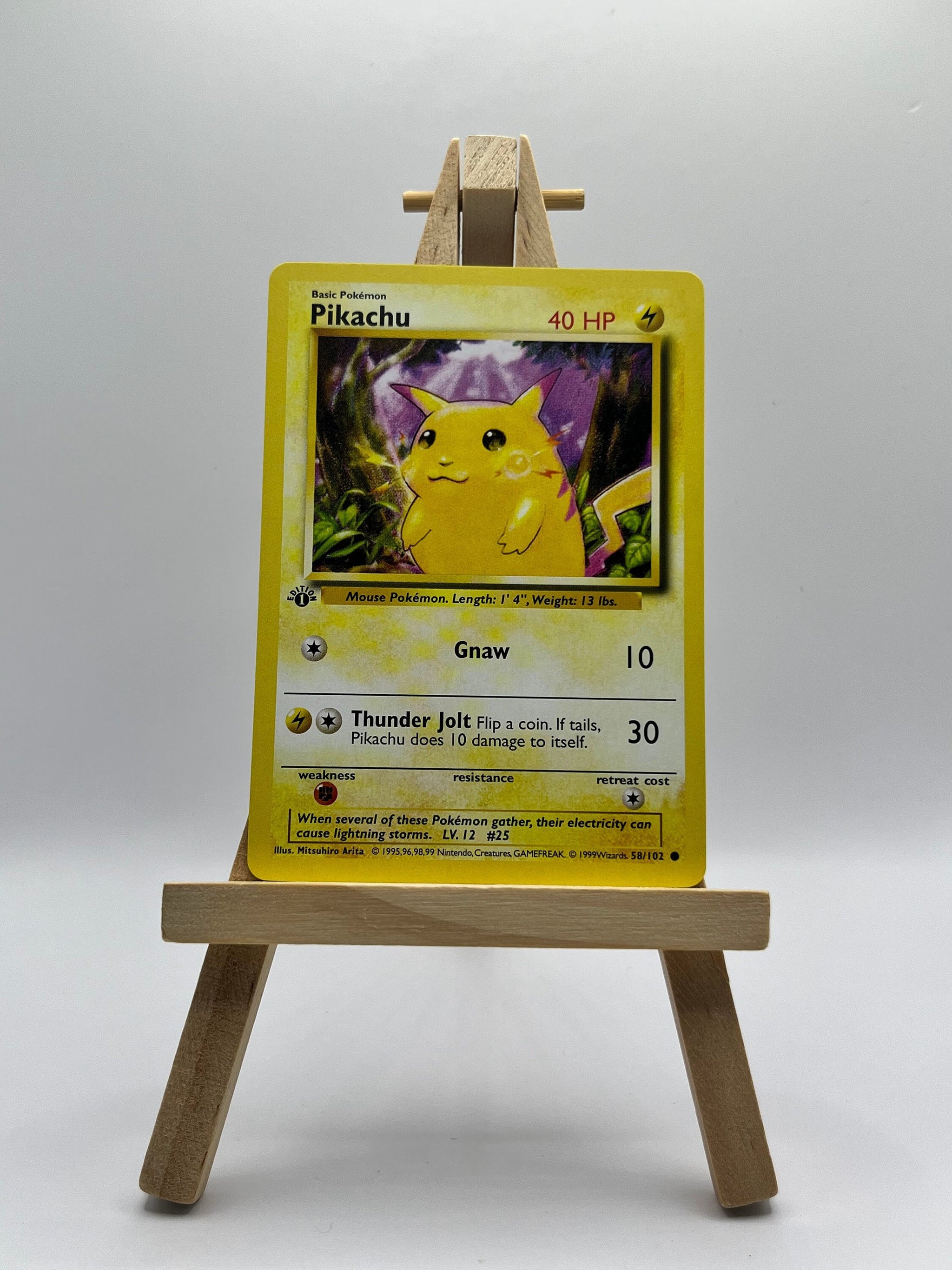 Pikachu Base Set First Edition #58(Shadowless) Pikachu Base Set First Edition #58(Shadowless)