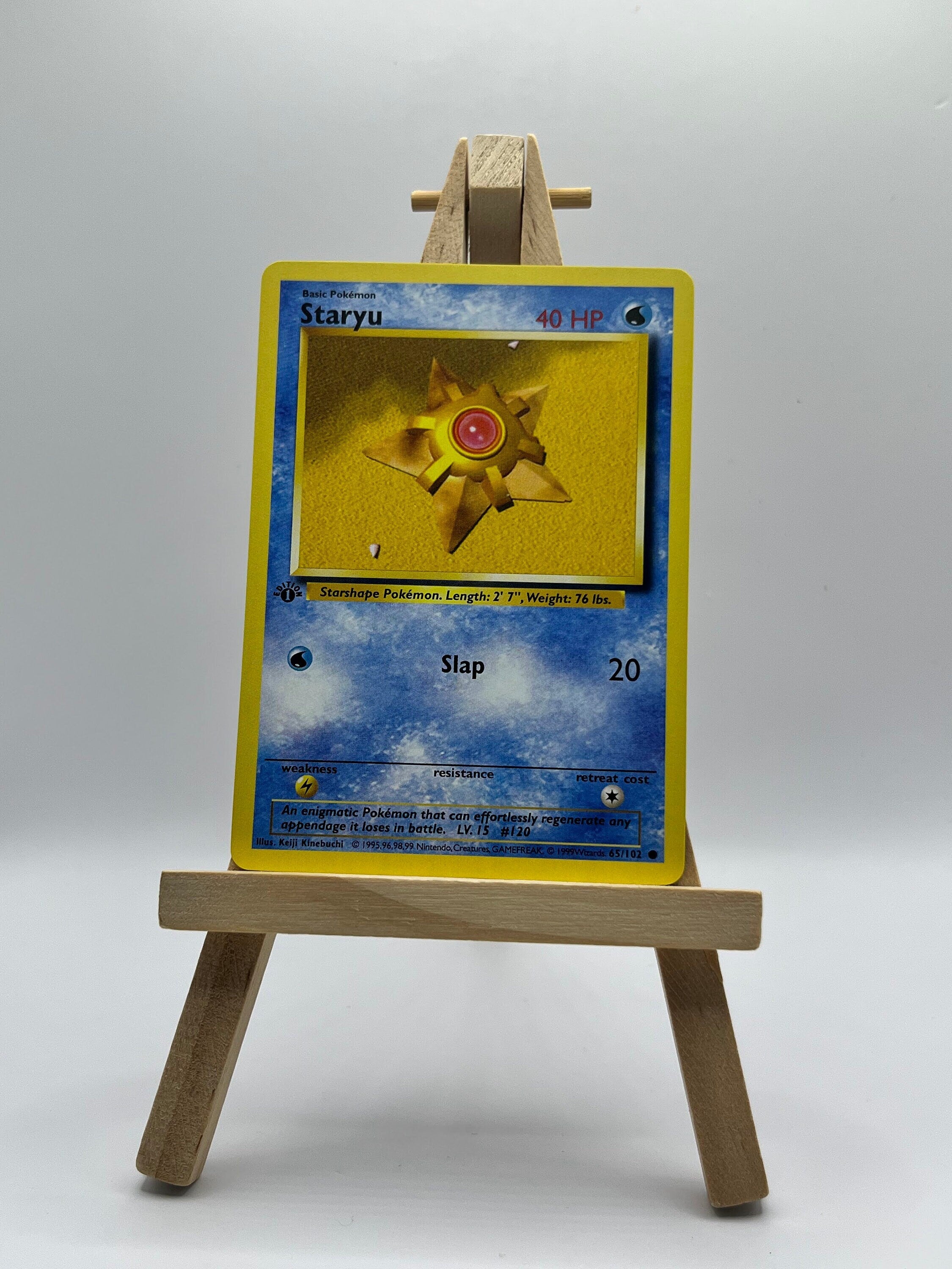 Staryu · Base Set First Edition #65(Shadowless)