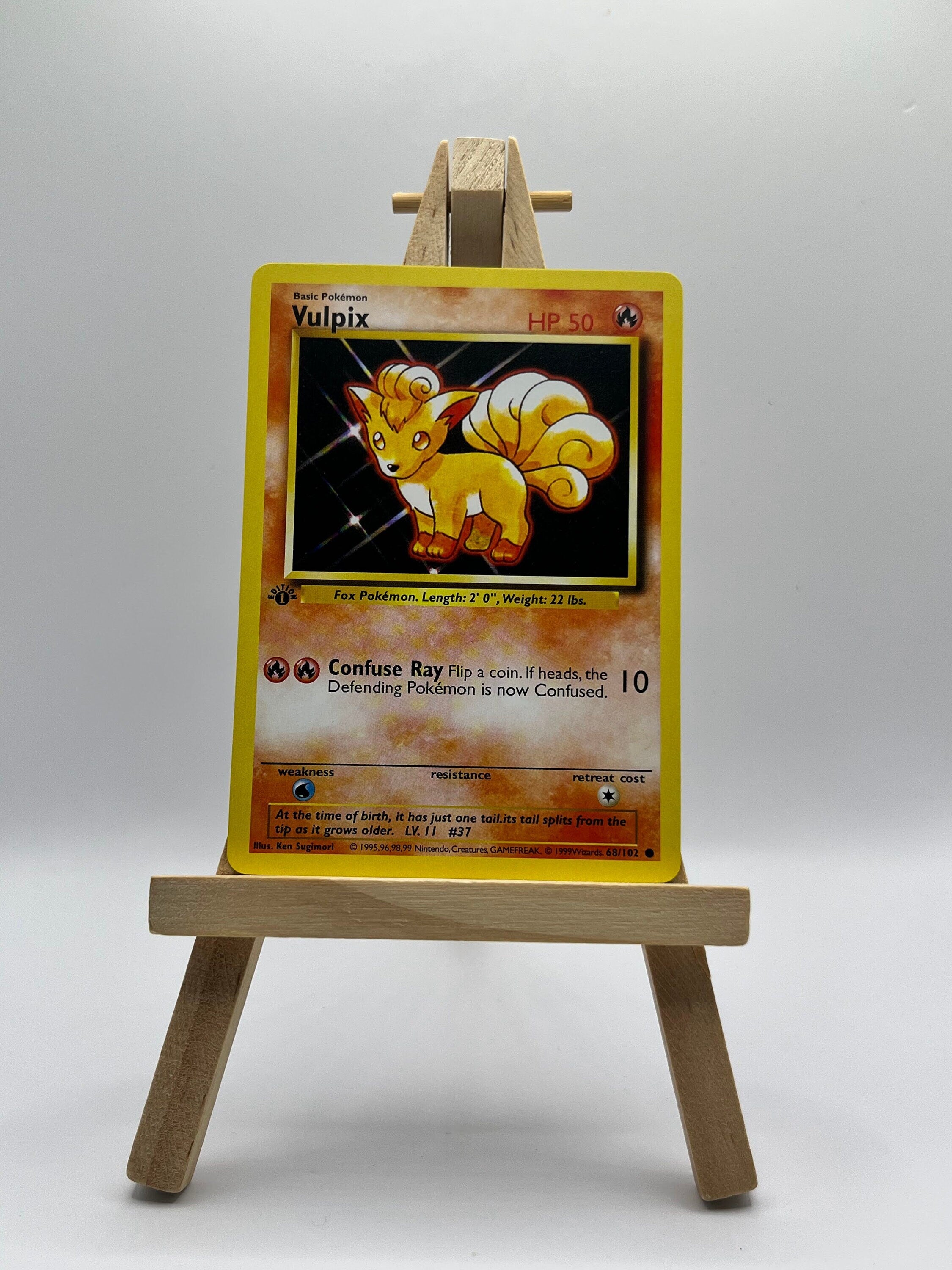Vulpix · Base Set First Edition #68(Shadowless)