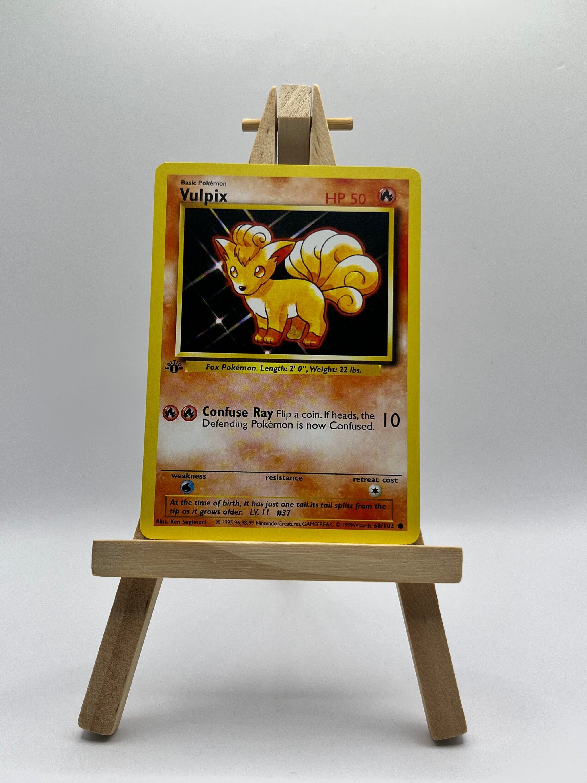 Vulpix · Base Set First Edition #68(Shadowless)