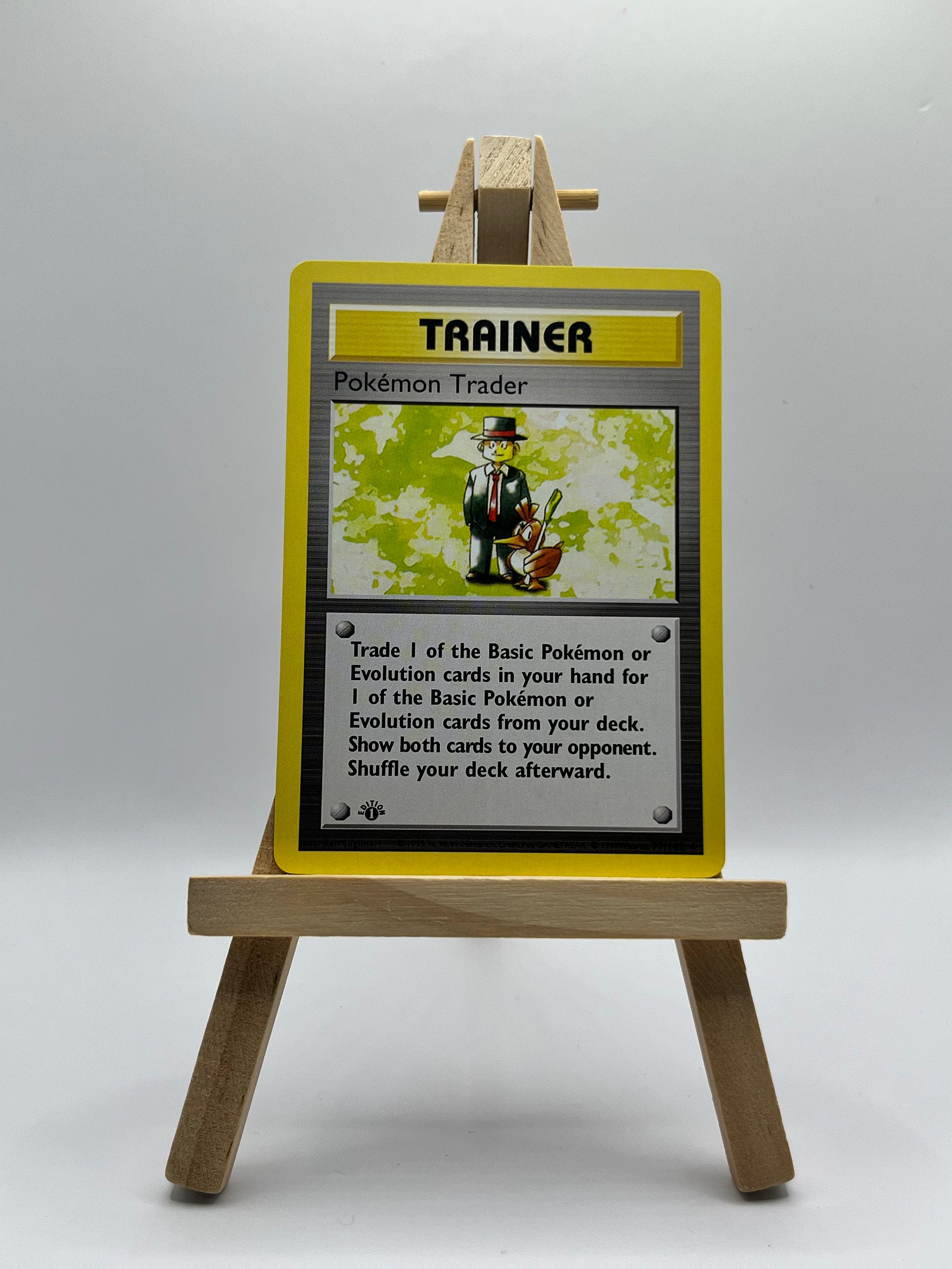 Pokémon Trader · Base Set First Edition #77(Shadowless)